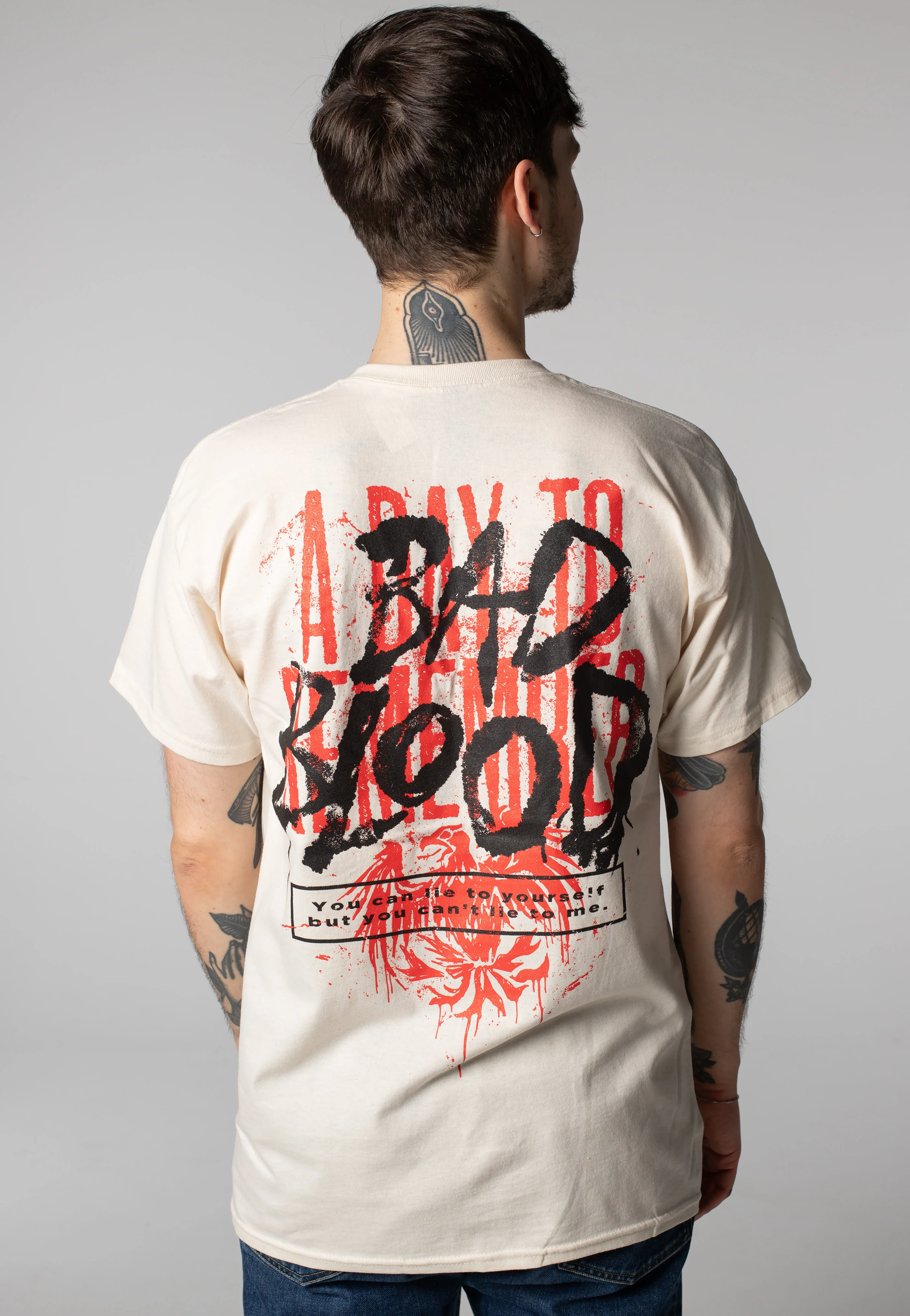 A Day To Remember - Bad Blood Natural - T-Shirt - Image 4
