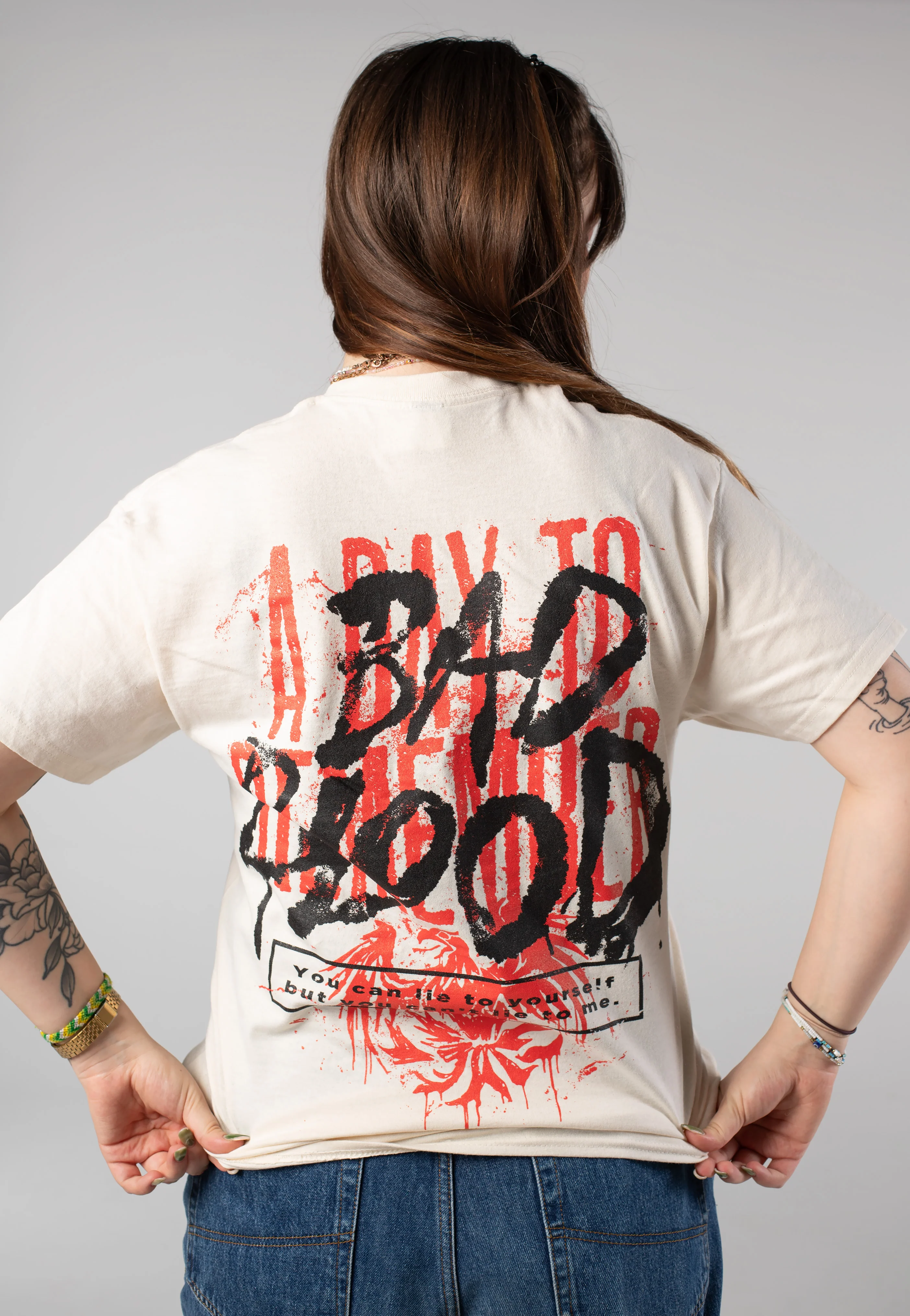 A Day To Remember - Bad Blood Natural - T-Shirt - Image 6