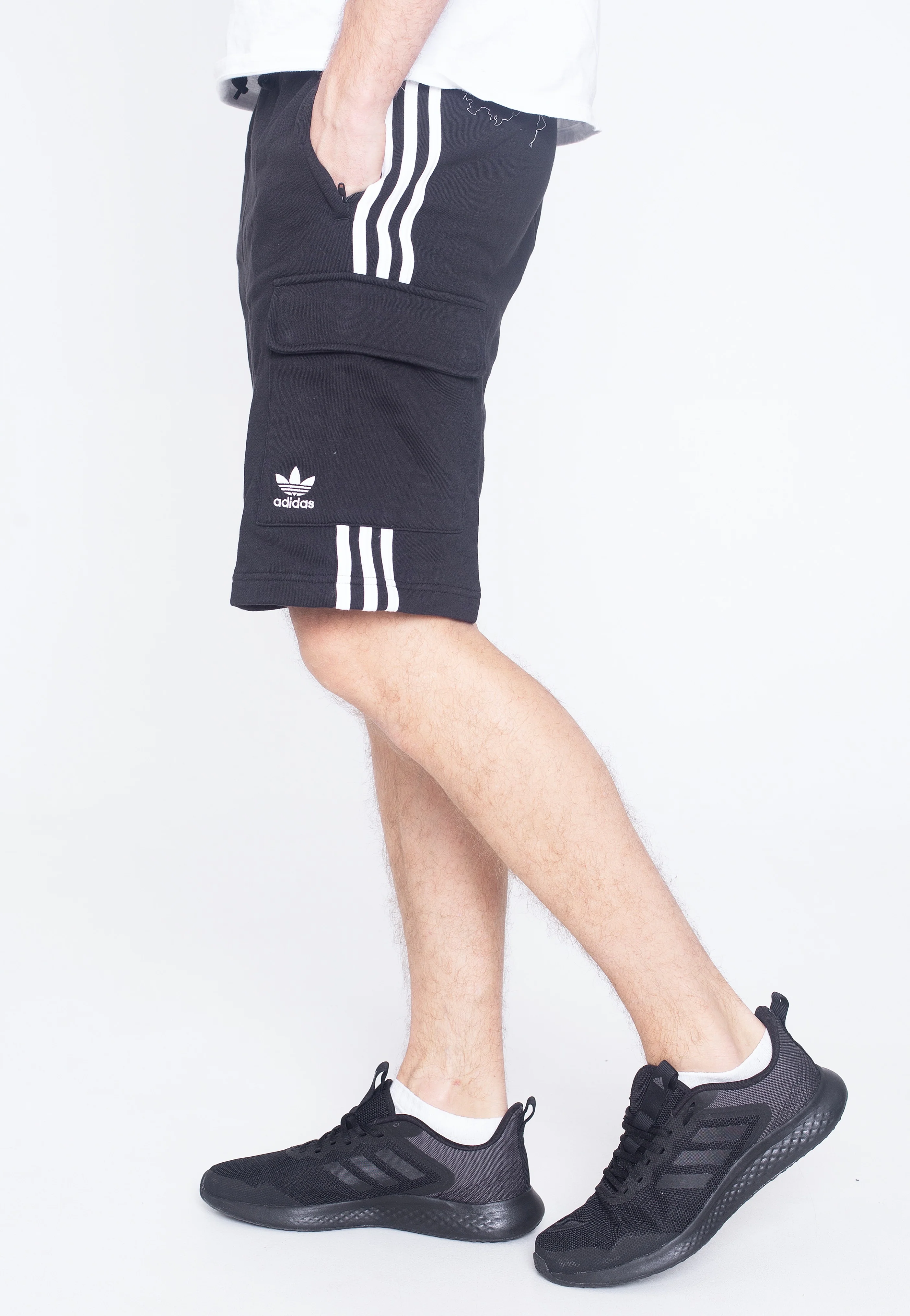 Adidas - 3S Cargo Black - Shorts - Image 3