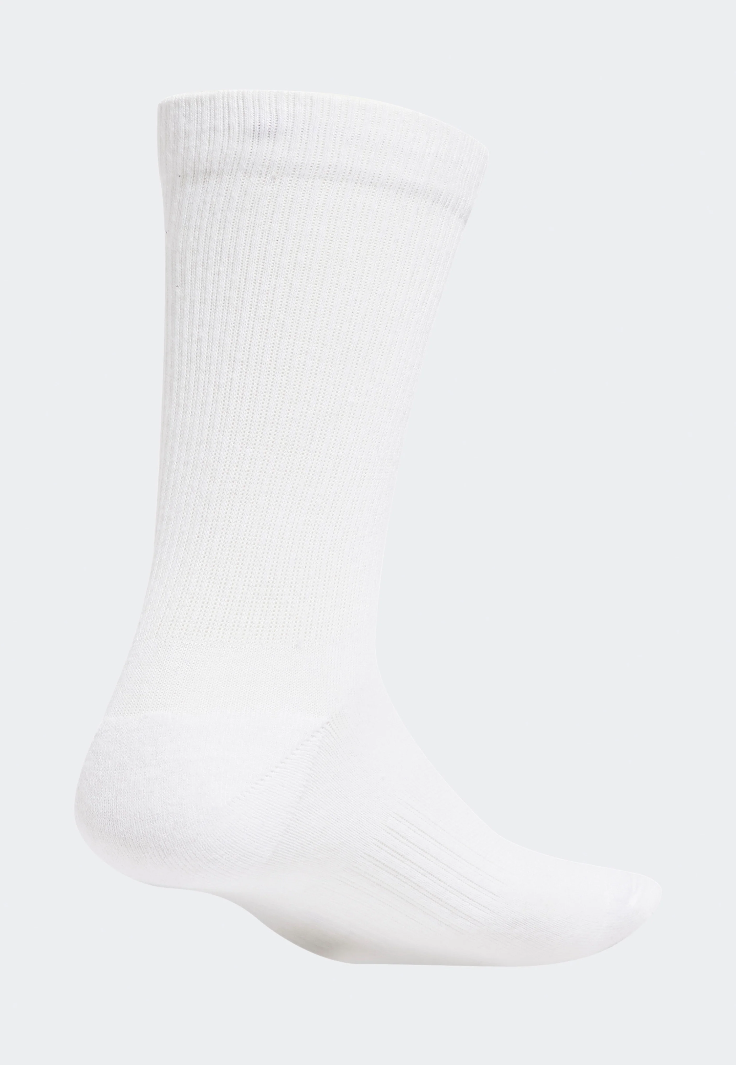 Adidas - Adilette White/Black - Socks - Image 4