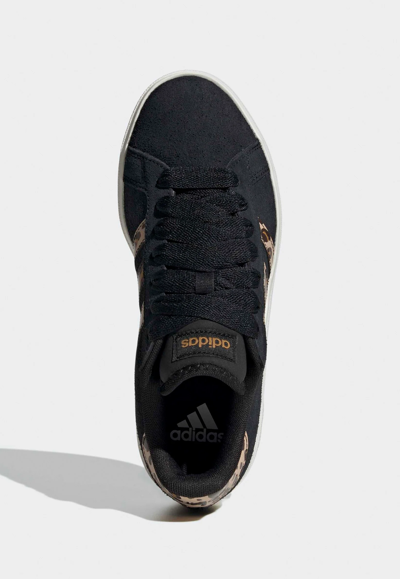 Adidas - Grand Court Base 00 Cblack/Dbrown/Brostr - Girl Shoes - Image 3