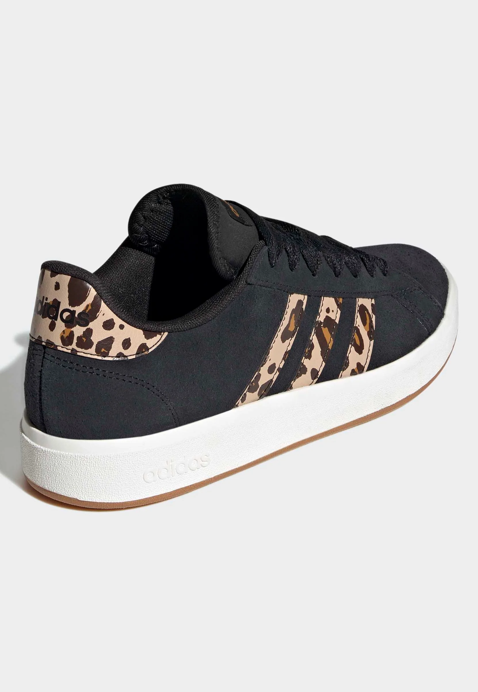 Adidas - Grand Court Base 00 Cblack/Dbrown/Brostr - Girl Shoes - Image 6