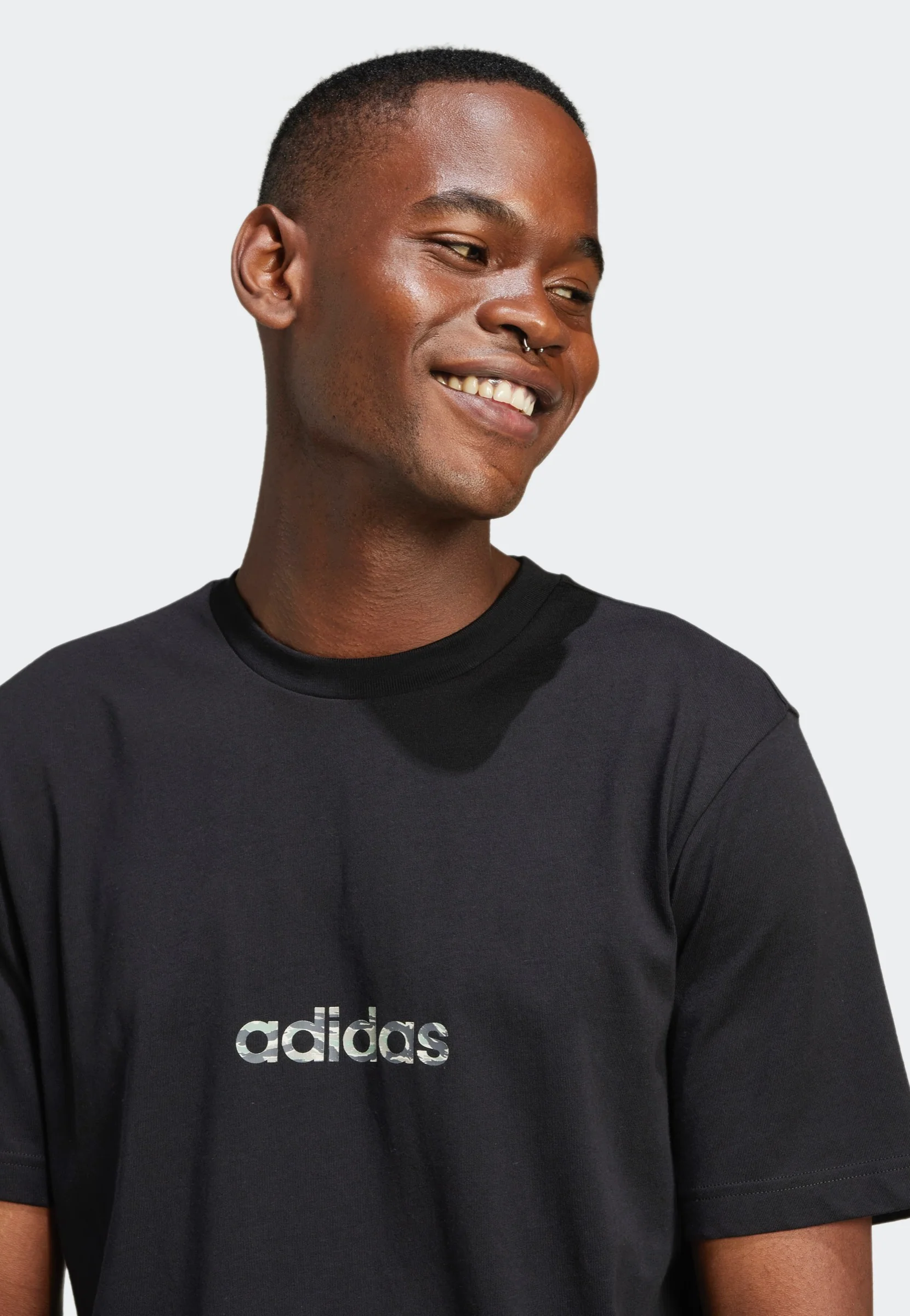 Adidas - MC Camo Lin T Black - T-Shirt - Image 2