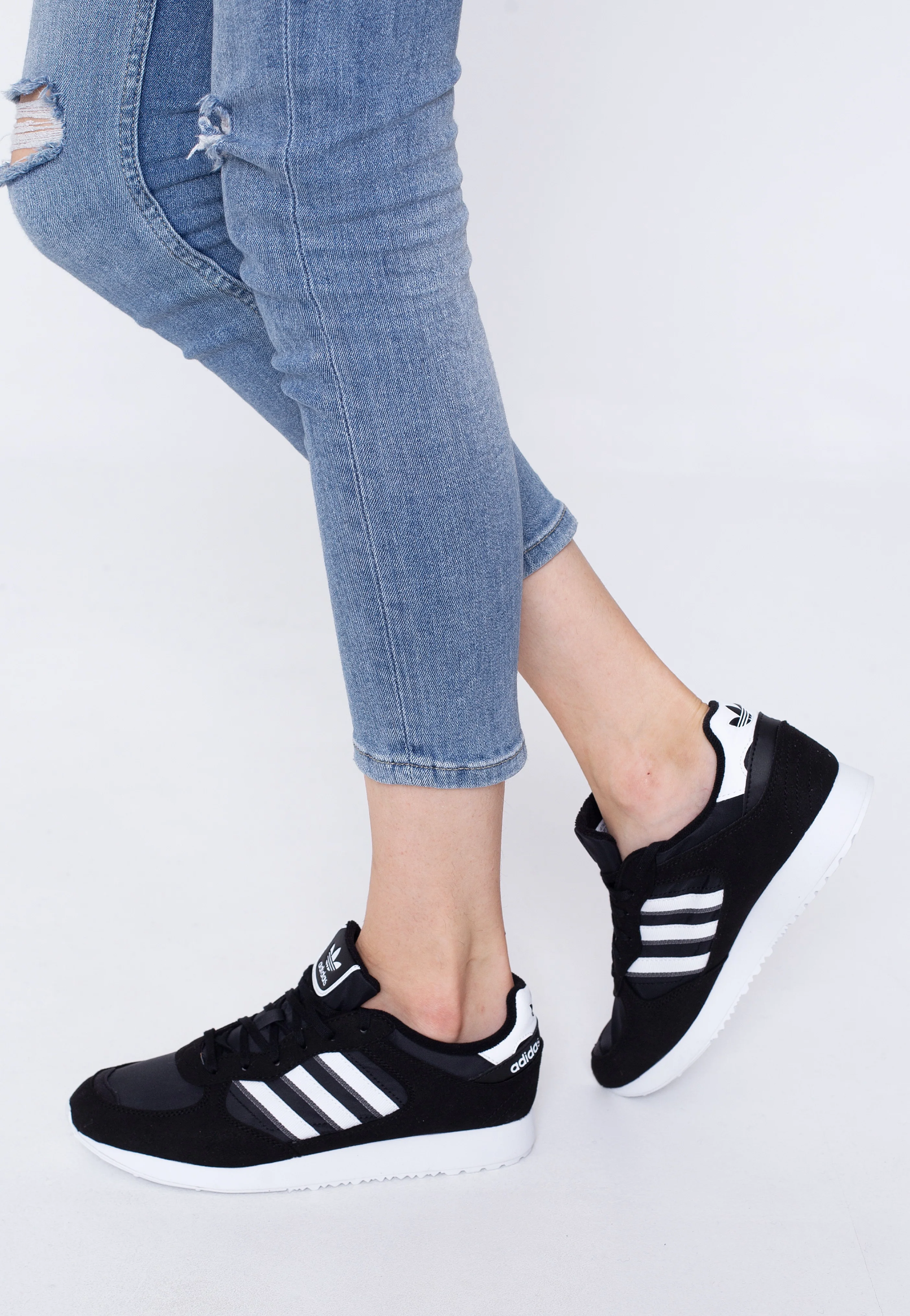 Special 21 W Cblack/Ftwwht/Cblack - Girl Shoes - Image 6