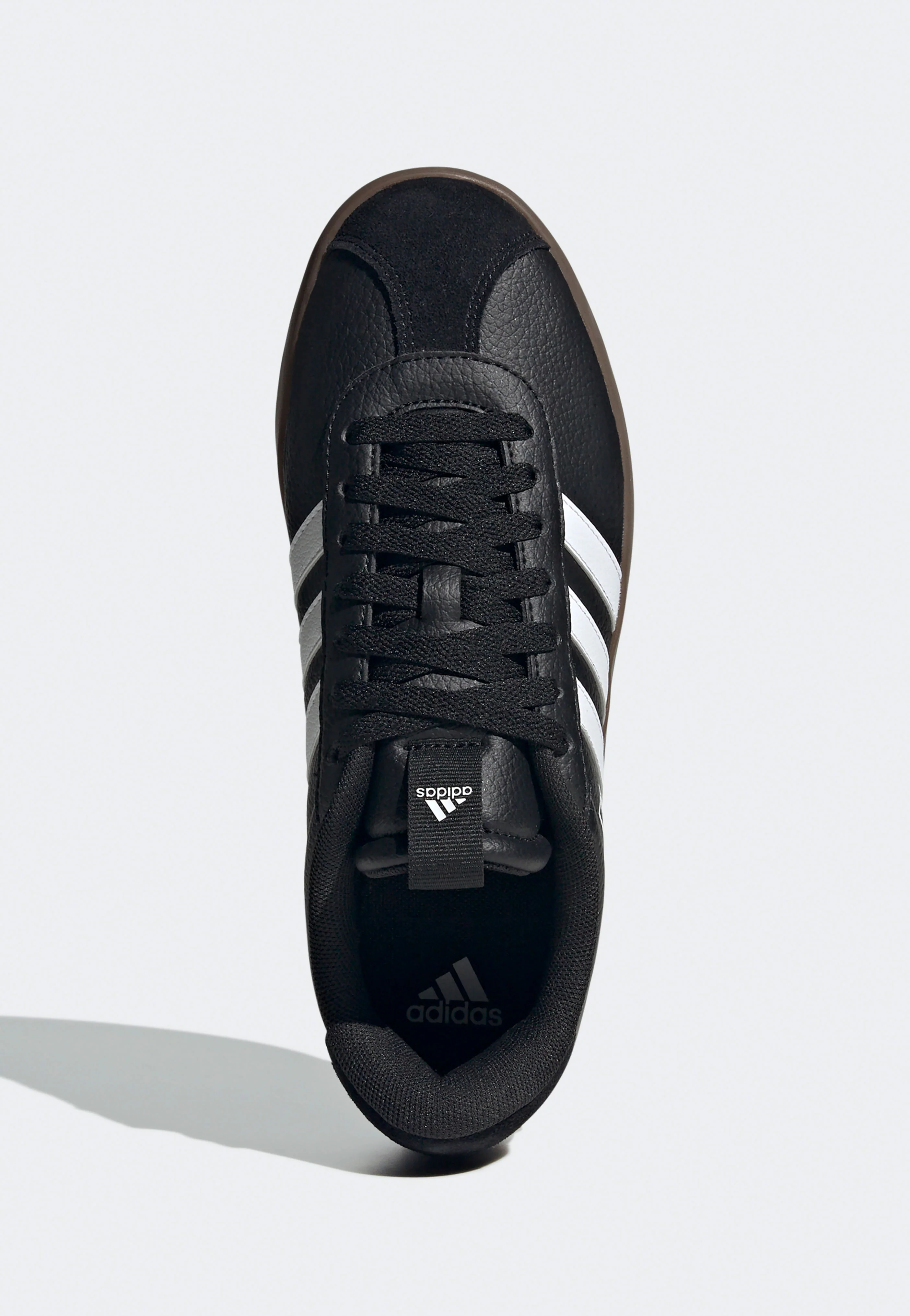Adidas - Vl Court 3.0 Cblack/Ftwwht/Gum5 - Girl Shoes - Image 4