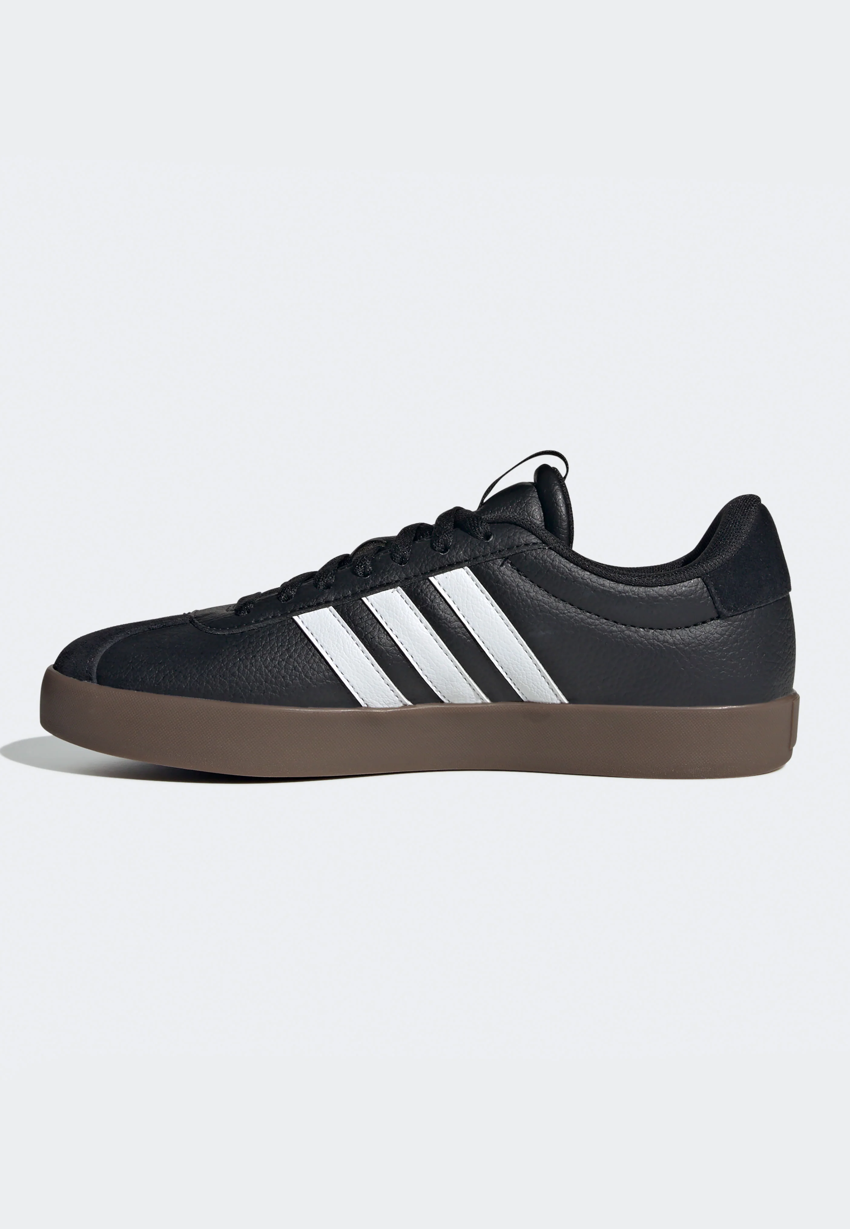 Adidas - Vl Court 3.0 Cblack/Ftwwht/Gum5 - Girl Shoes - Image 6