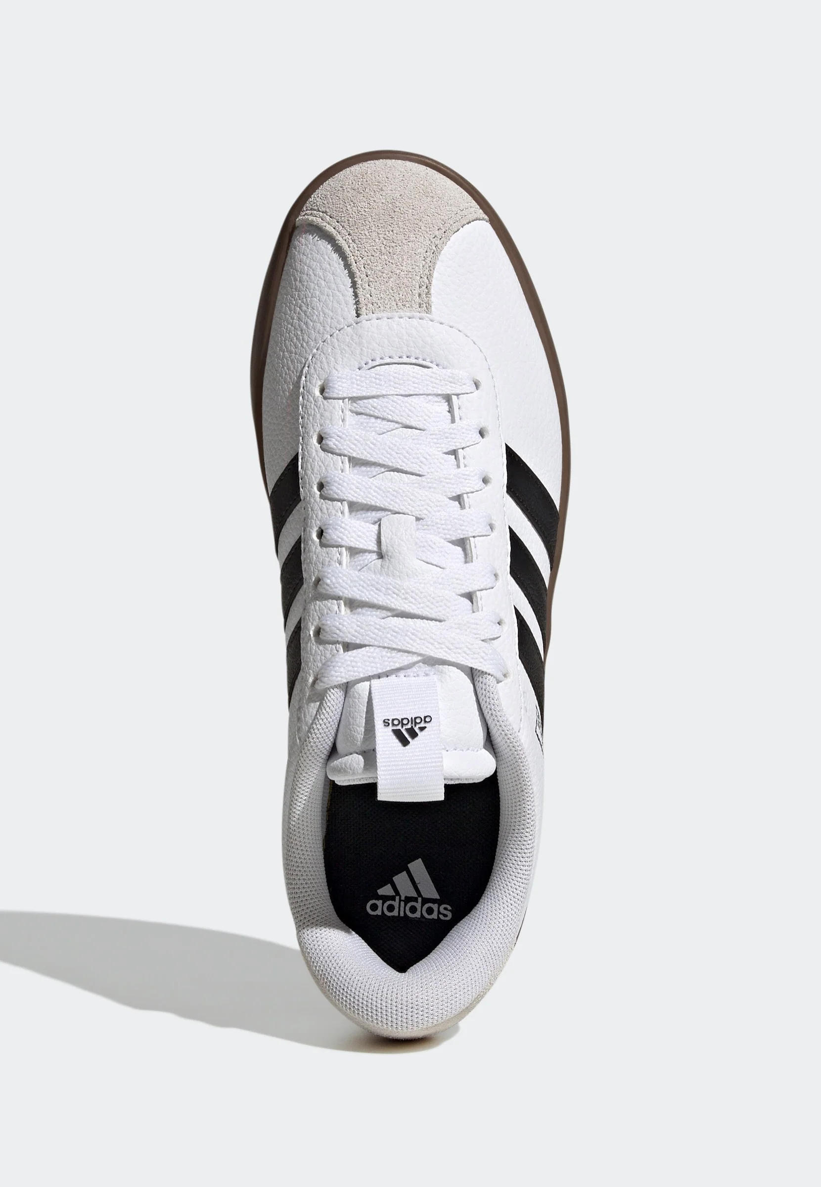 Adidas - Vl Court 3.0 Ftwwht/Cblack/Greone - Girl Shoes - Image 10