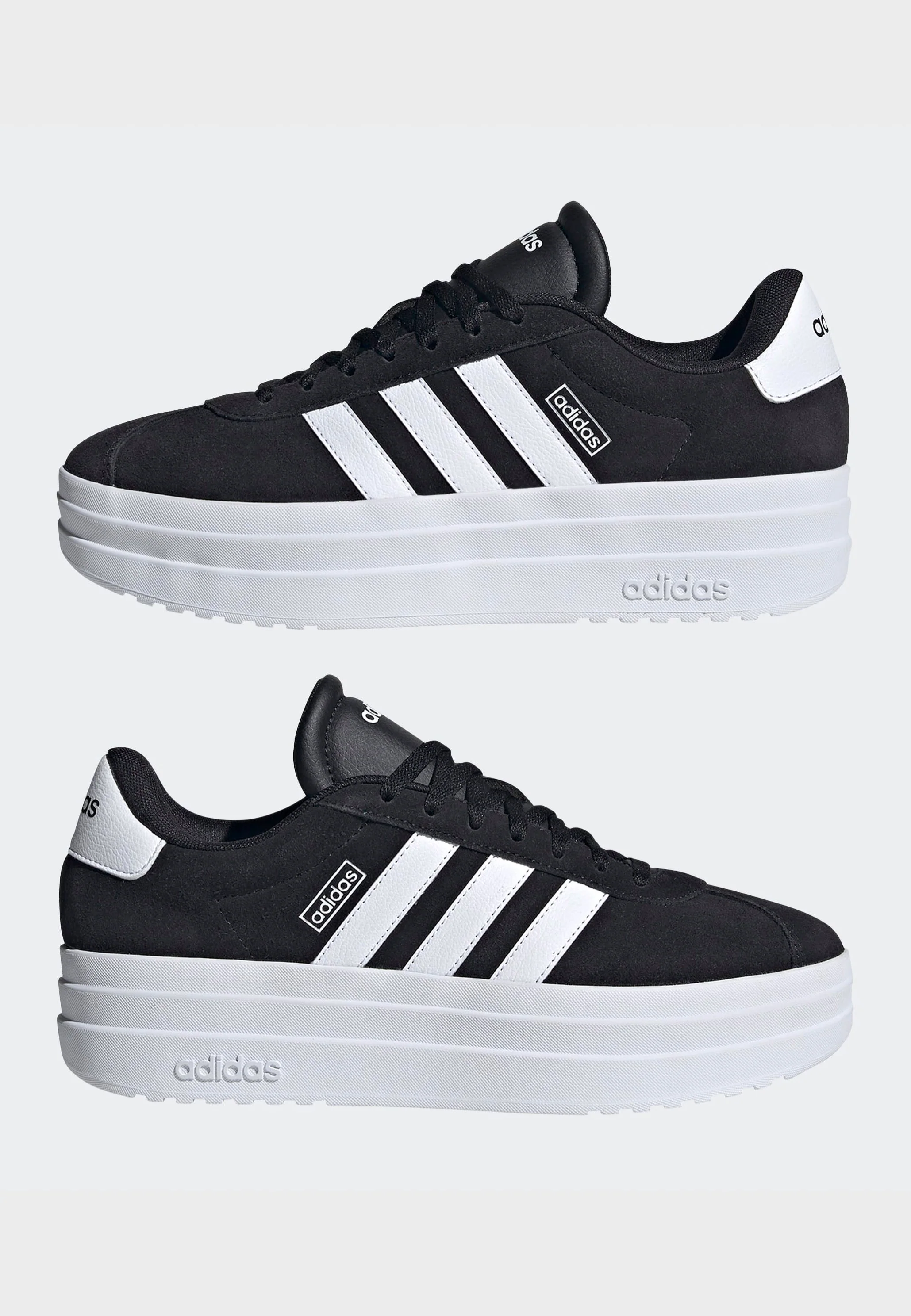 Adidas - VL Court Bold Cblack/Ftwwht/Ftwwht - Girl Shoes - Image 9