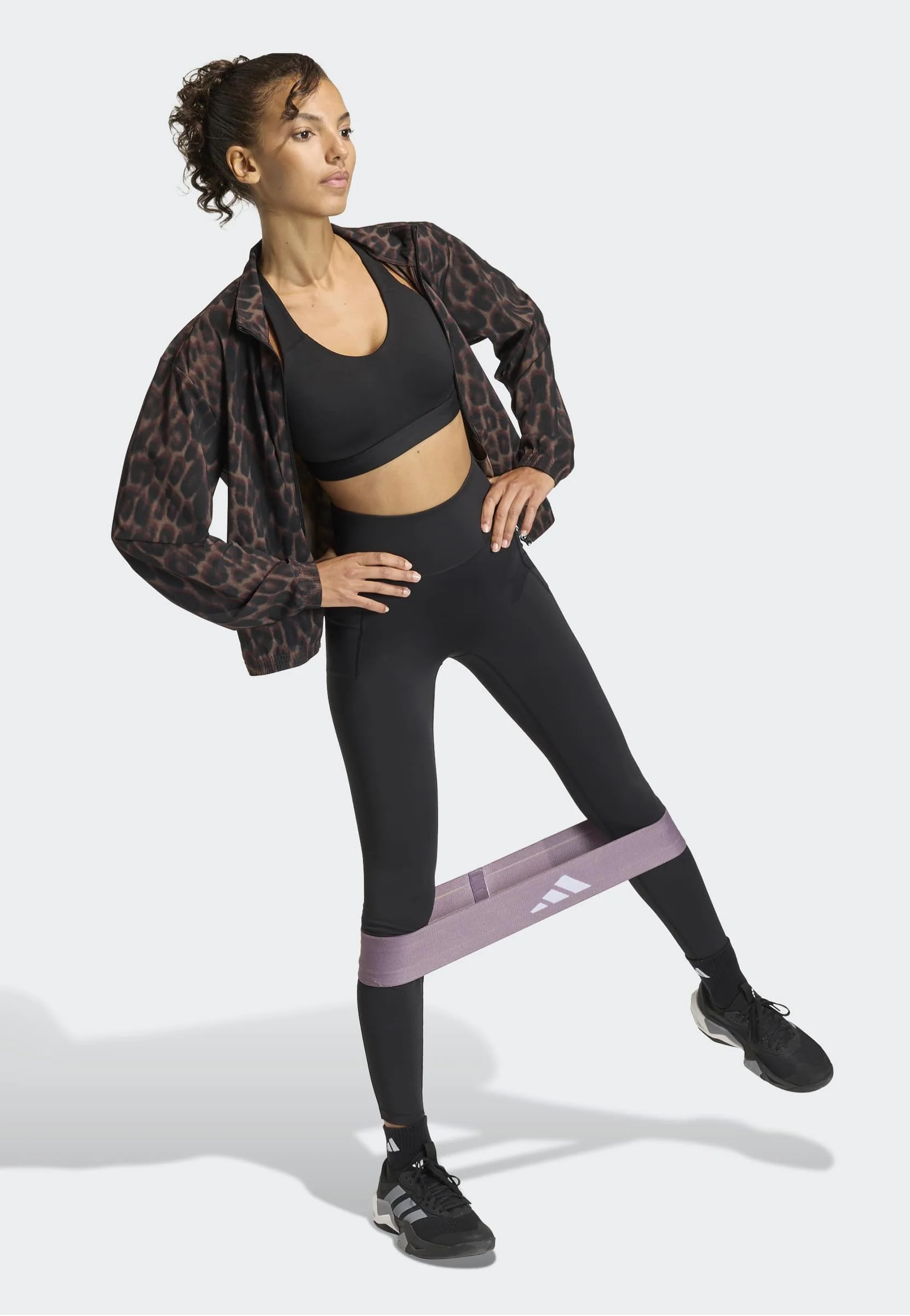 Adidas - WE 3S AOP Earstr/Black - Track Jacket - Image 3