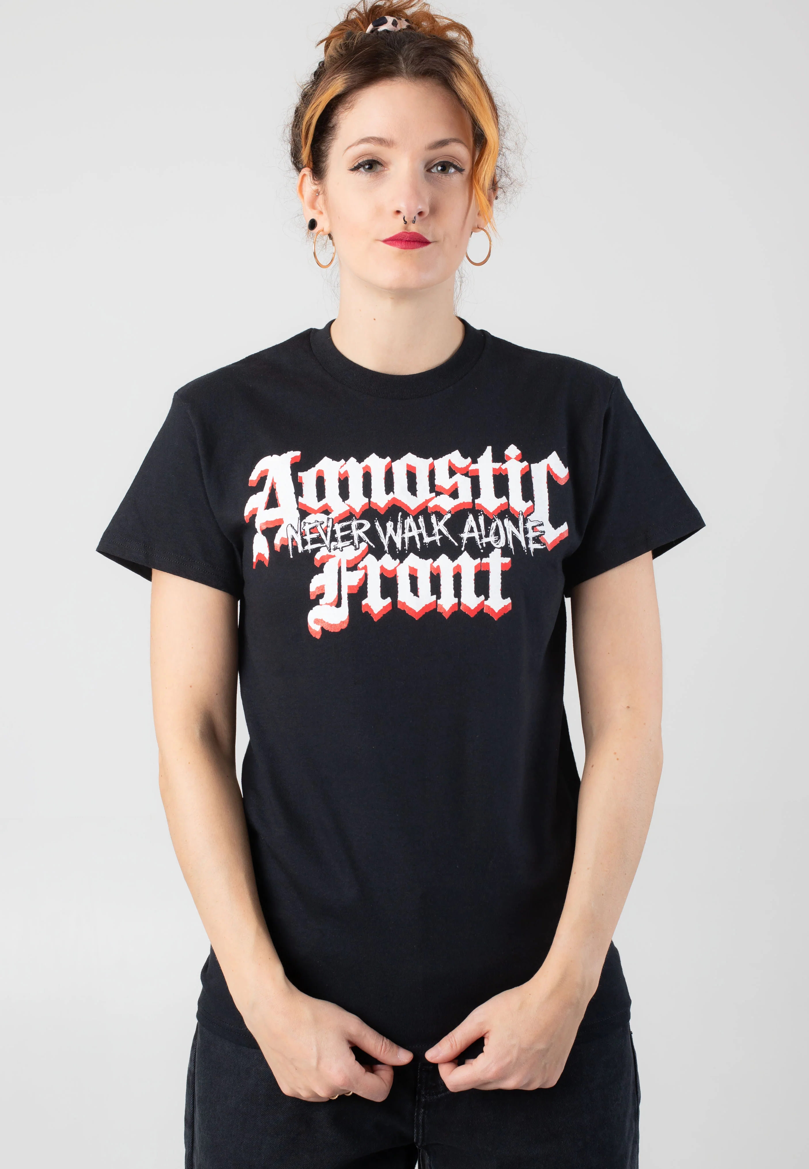 Agnostic Front - Never Walk Alone - T-Shirt - Image 5