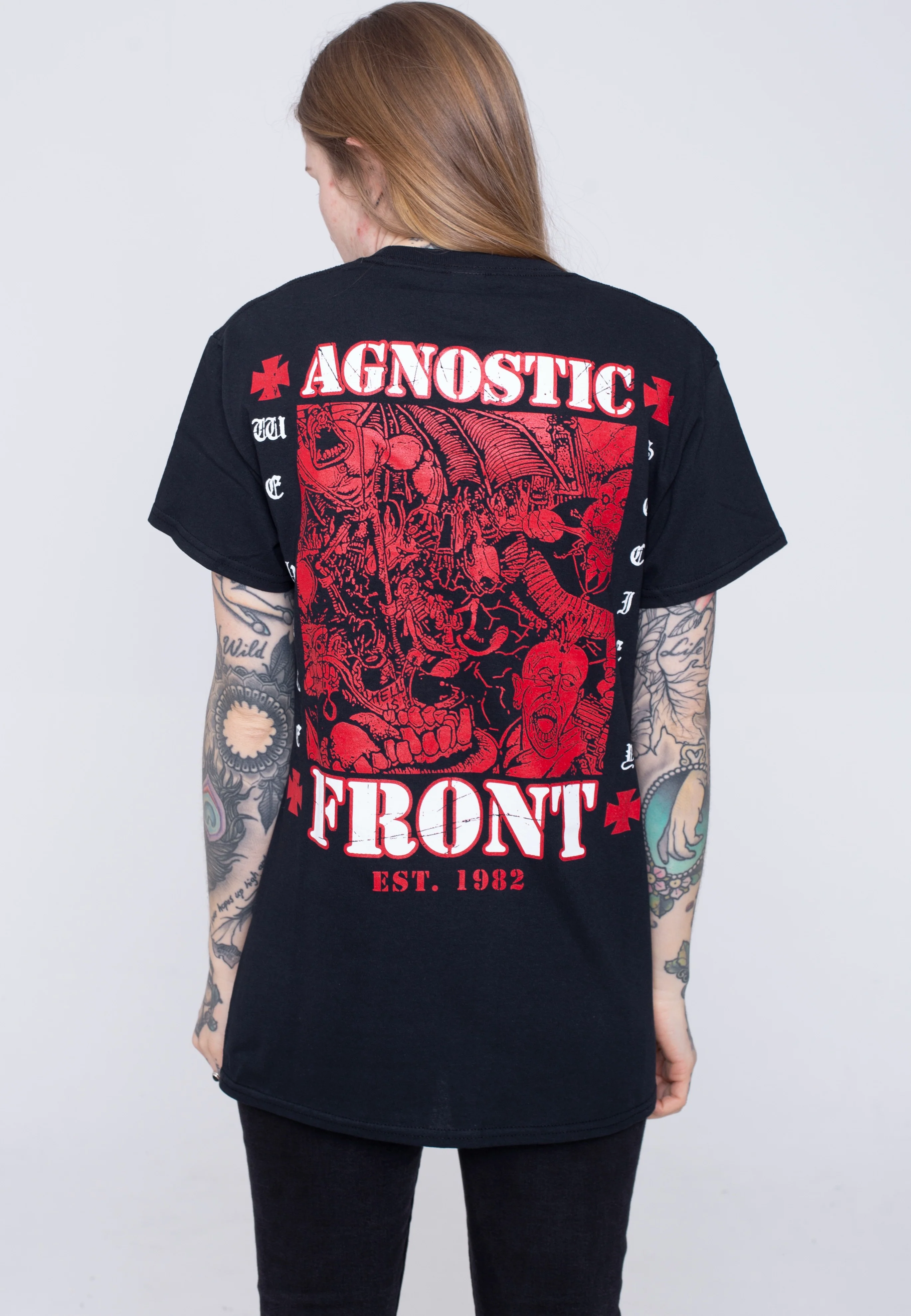 Agnostic Front - We Hate Society - T-Shirt - Image 6