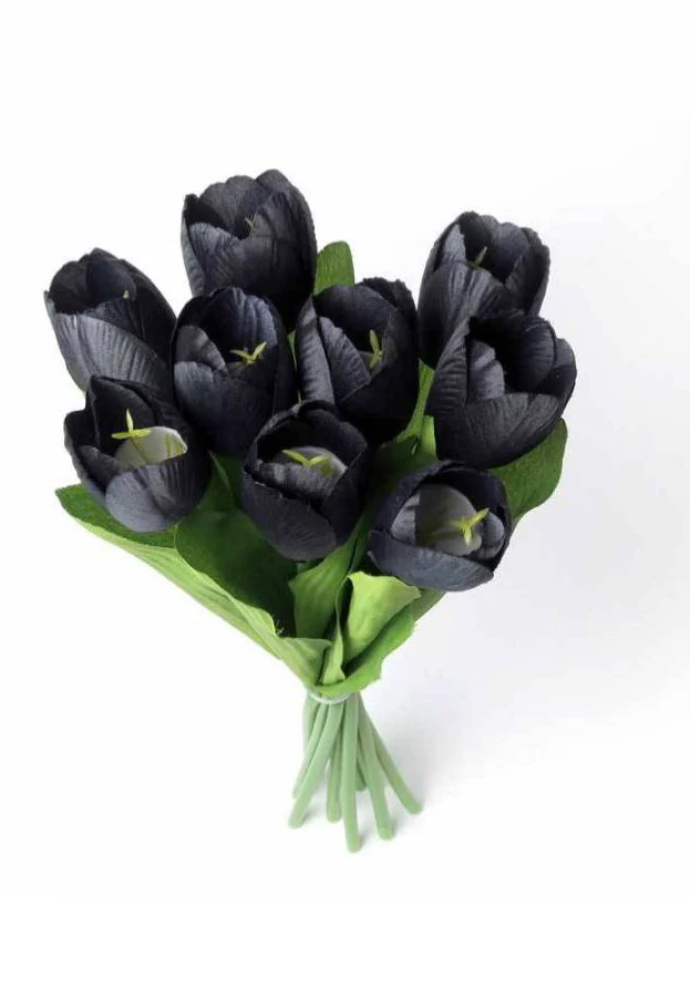 Alchemy England - Tulips Bunch Of 9 Heads - Artificial Flowers - Image 4