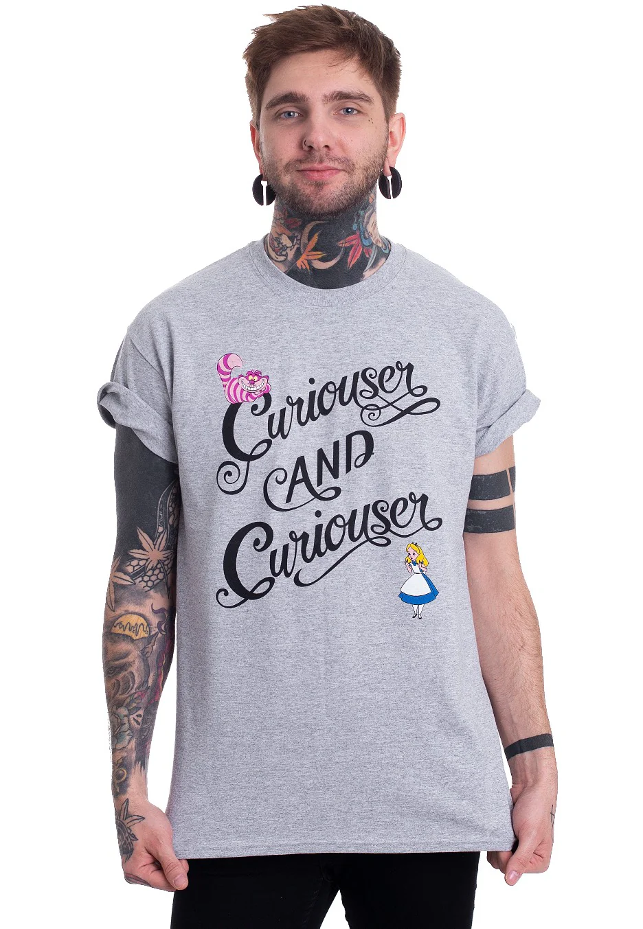 Alice In Wonderland - Curiouser & Curiouser - T-Shirt