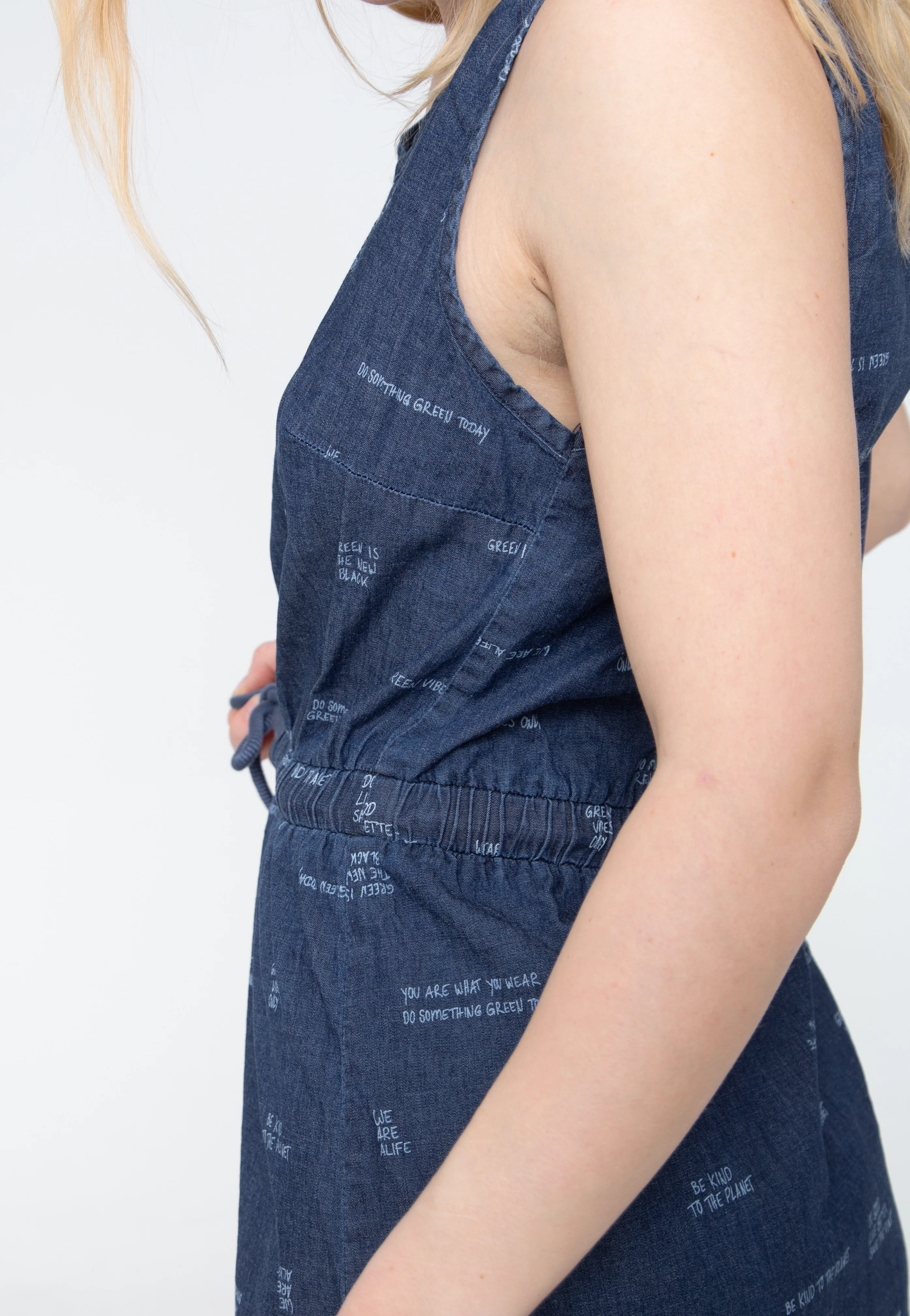 Alife And Kickin - Doja Dark Denim - Dress - Image 4