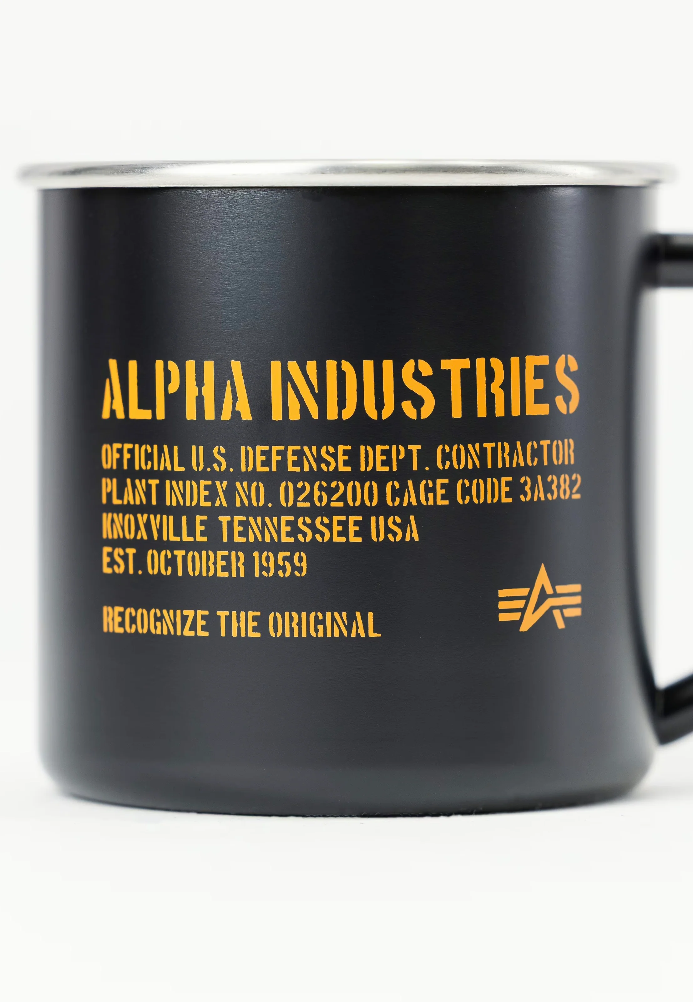 Alpha Industries - Alpha Steel Black - Mug - Image 3