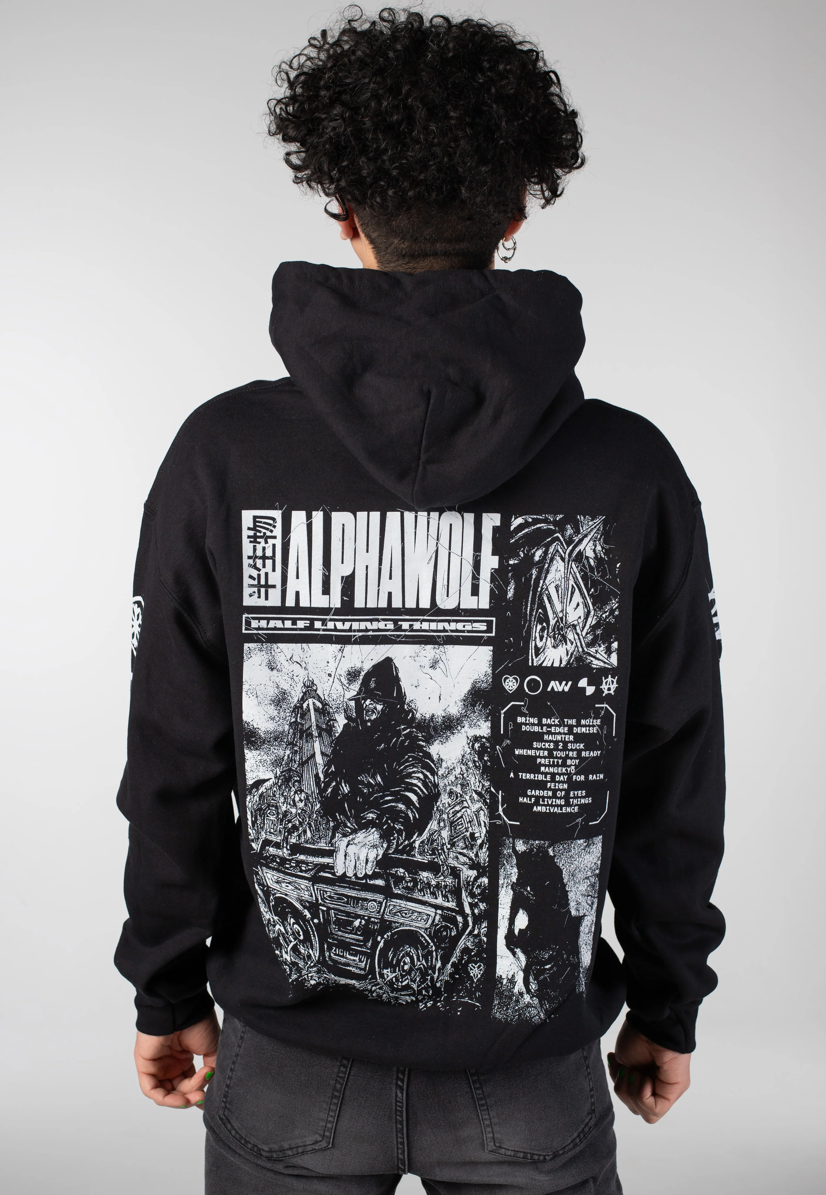 Alpha Wolf - HLT - Hoodie - Image 2