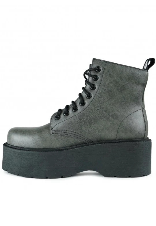 Adara Vegan Gray - Girl Shoes - Image 4