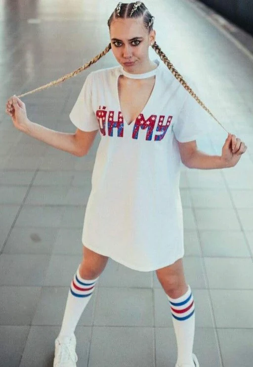 American Socks - American Pride White Knee High - Socks - Image 2