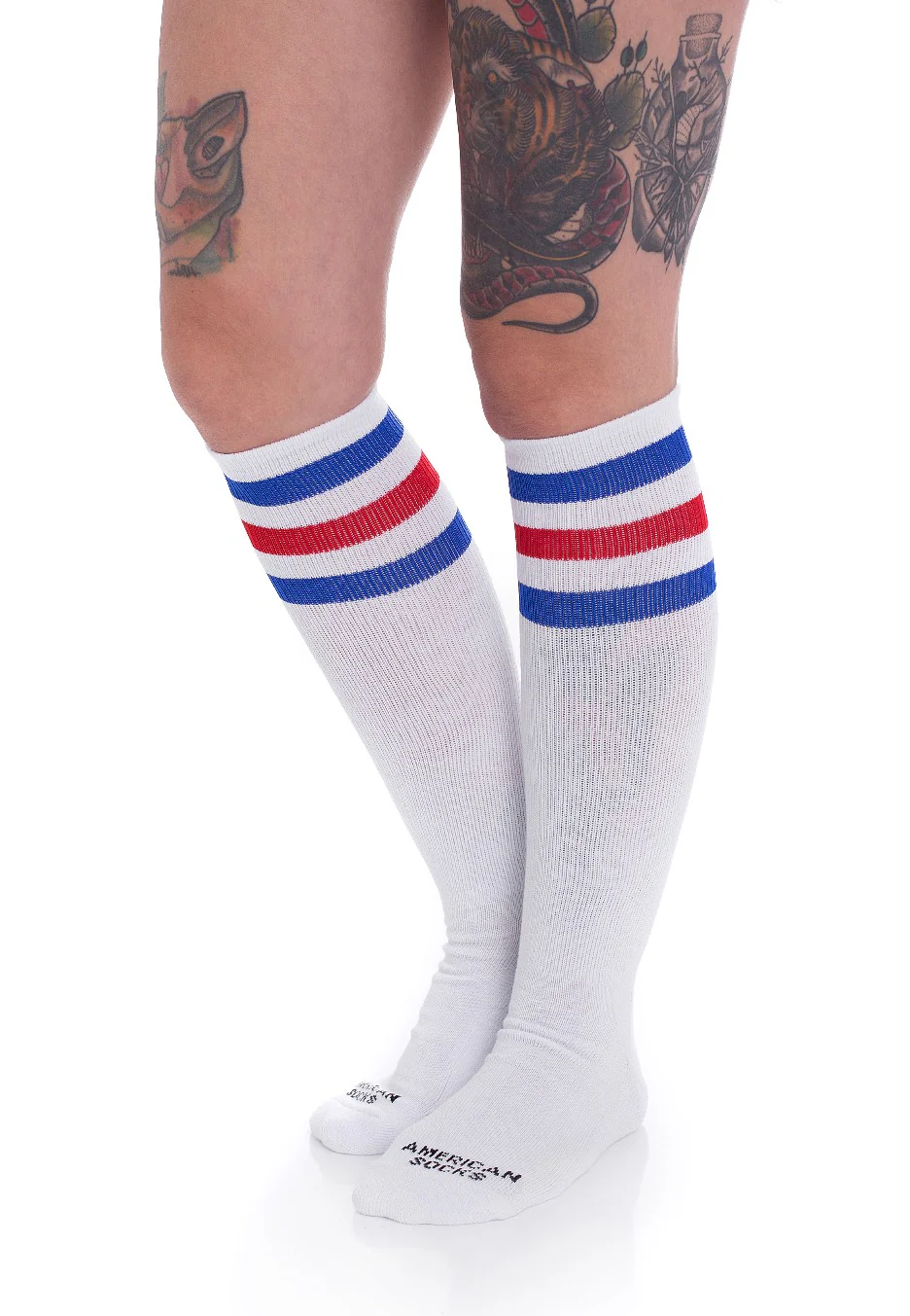 American Socks - American Pride White Knee High - Socks - Image 3