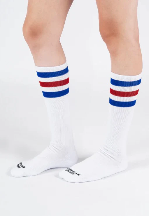 American Socks - American Pride White Knee High - Socks - Image 4