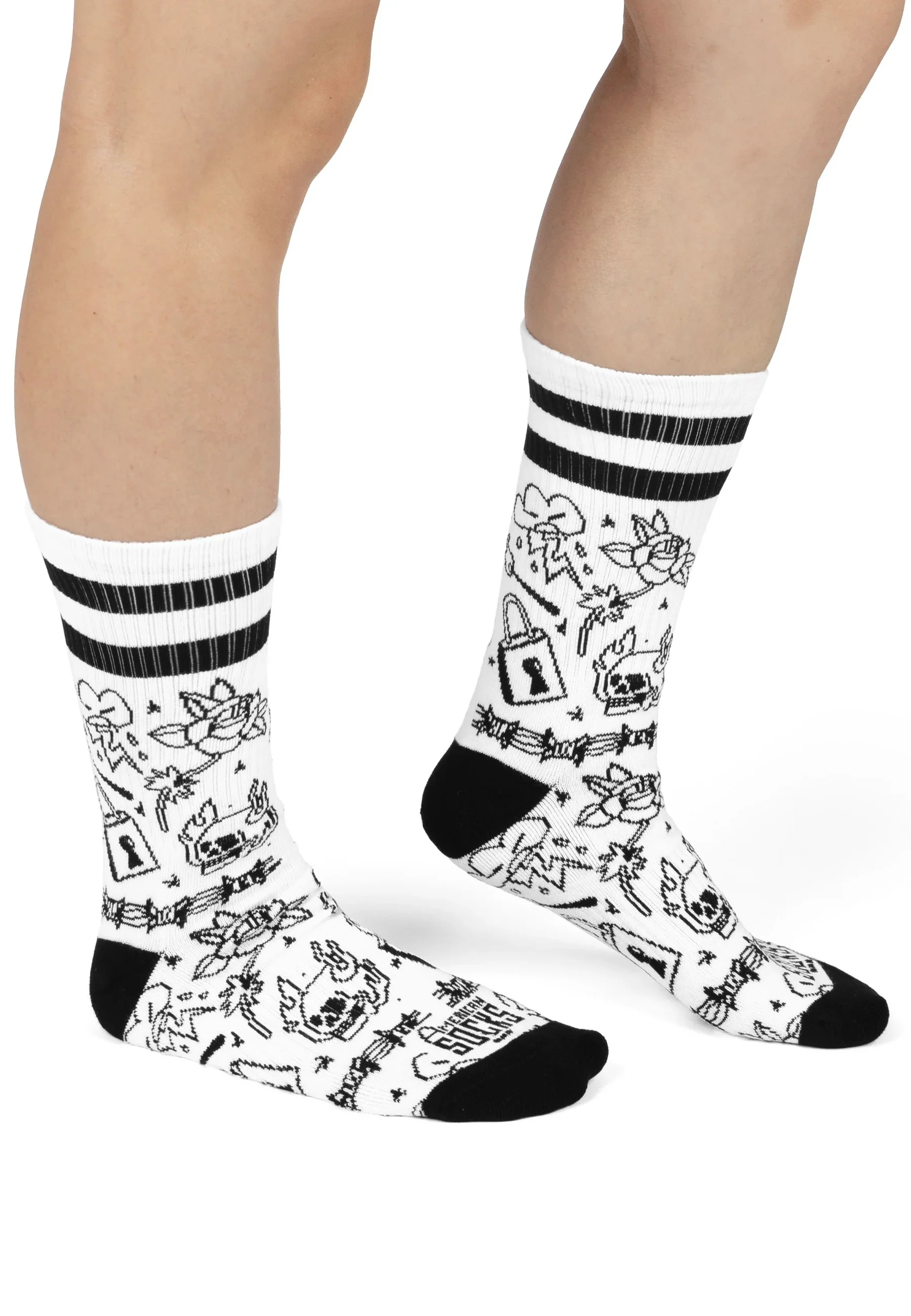American Socks - Burning Rage Mid High - Socks - Image 3