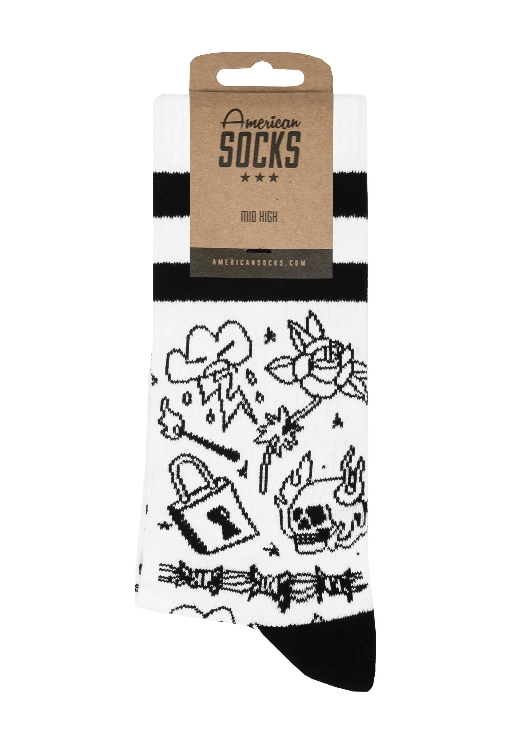American Socks - Burning Rage Mid High - Socks - Image 4