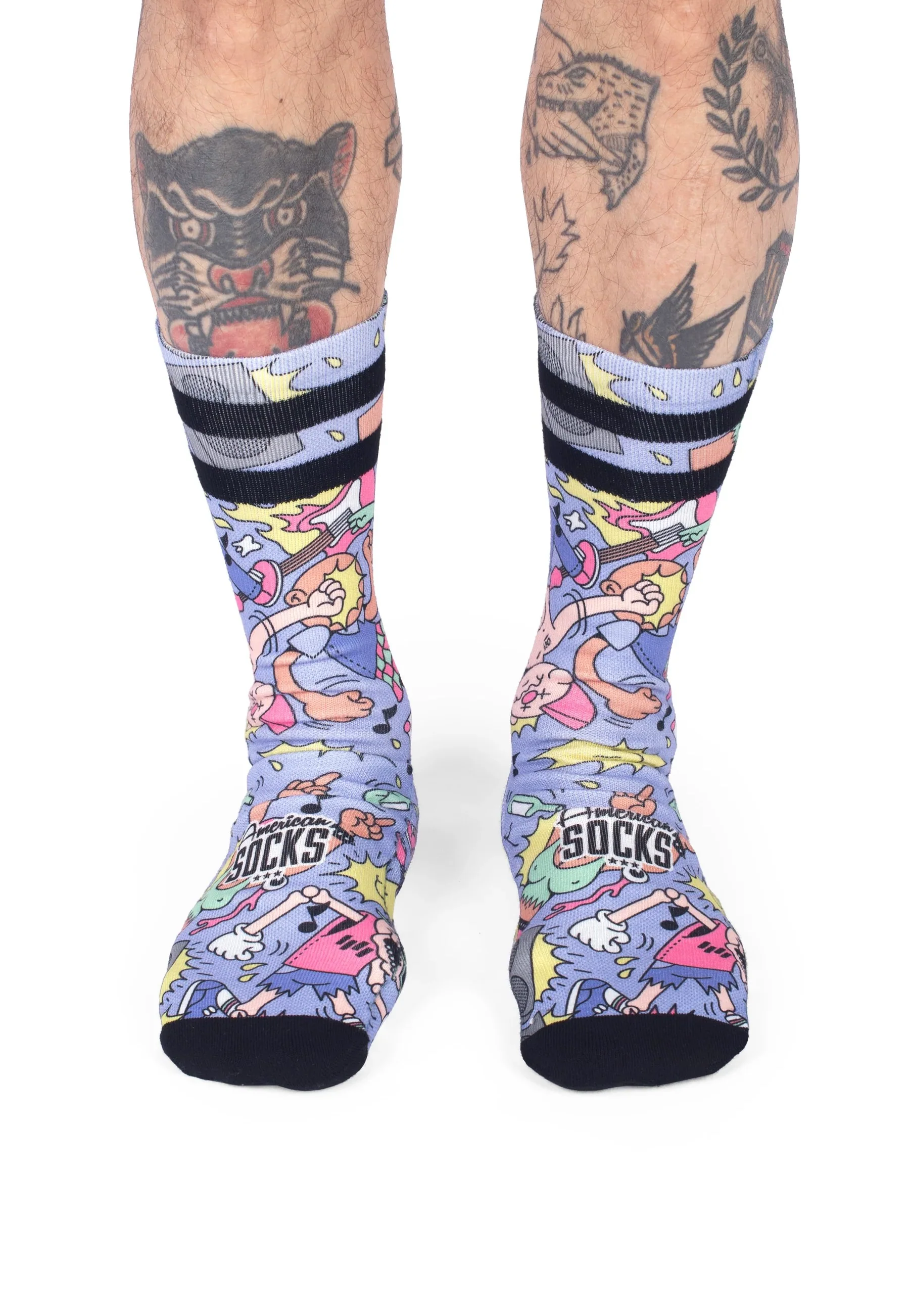American Socks - Pogo Mid High Blue - Socks - Image 6