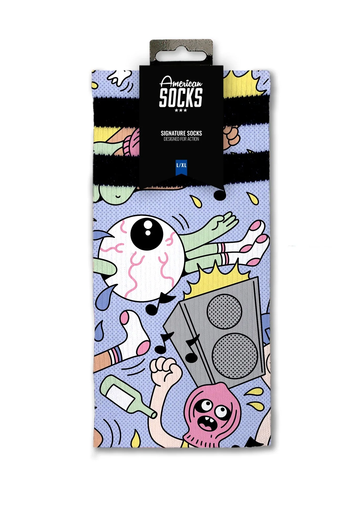 American Socks - Pogo Mid High Blue - Socks - Image 7