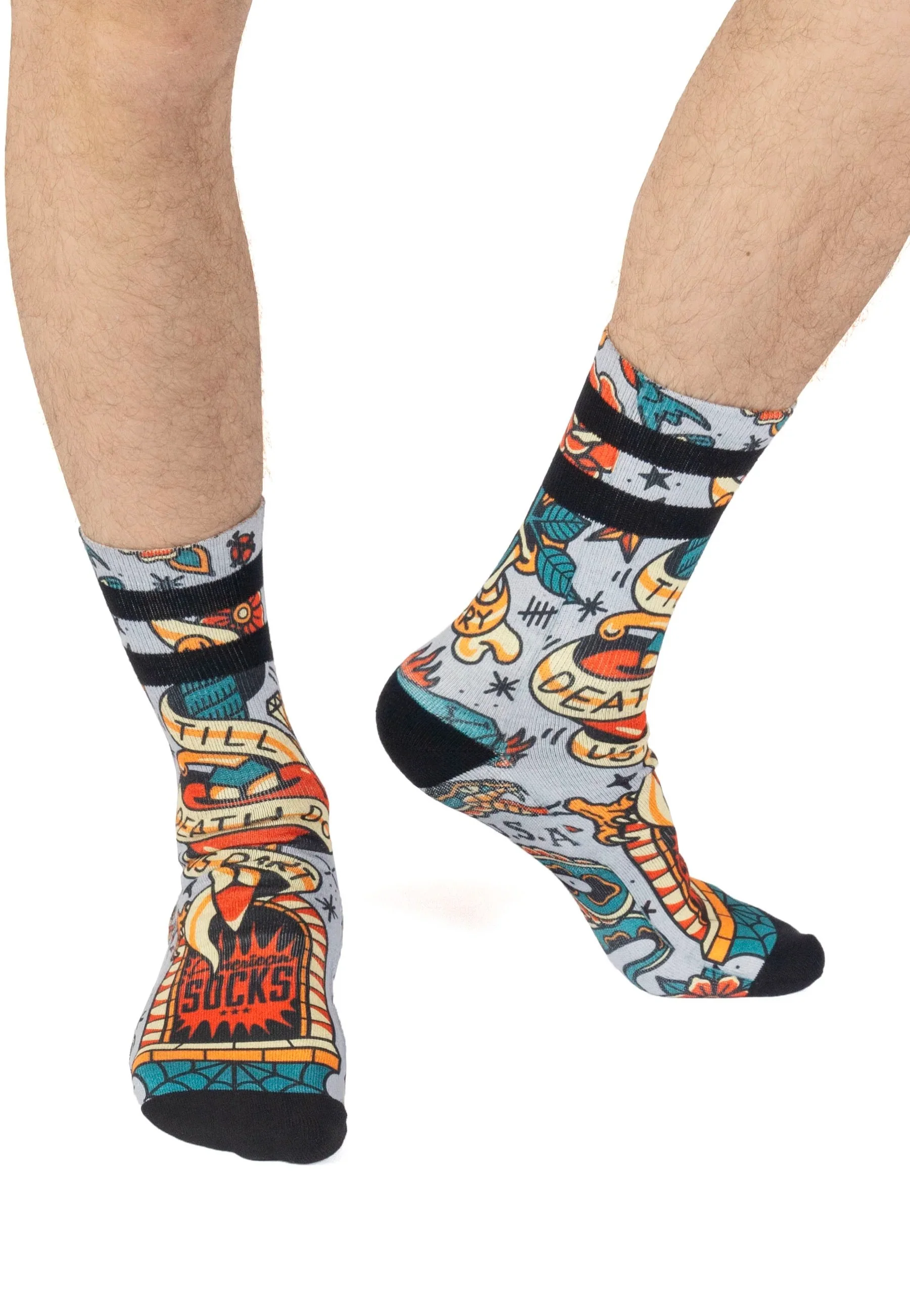 Till Death Do Us Part Mid High - Socks - Image 6