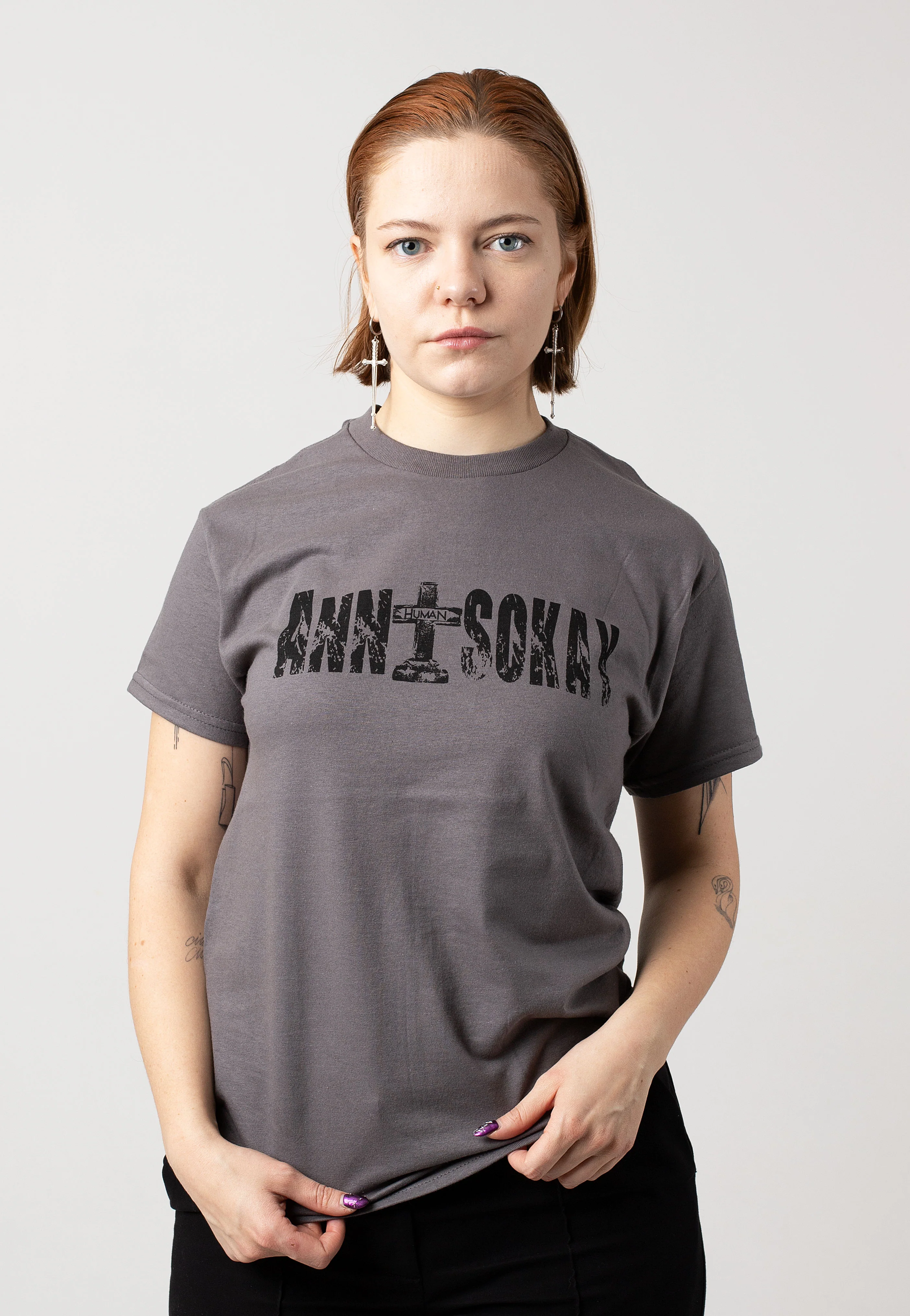 Annisokay - Owl Charcoal - T-Shirt - Image 5
