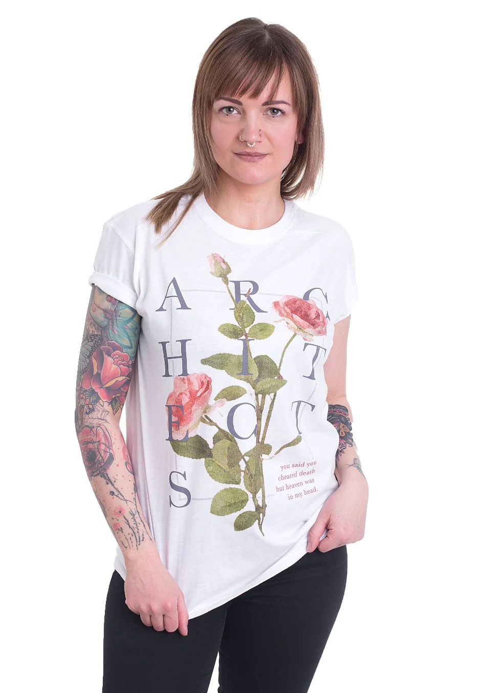 Architects - Roses White - T-Shirt - Image 8
