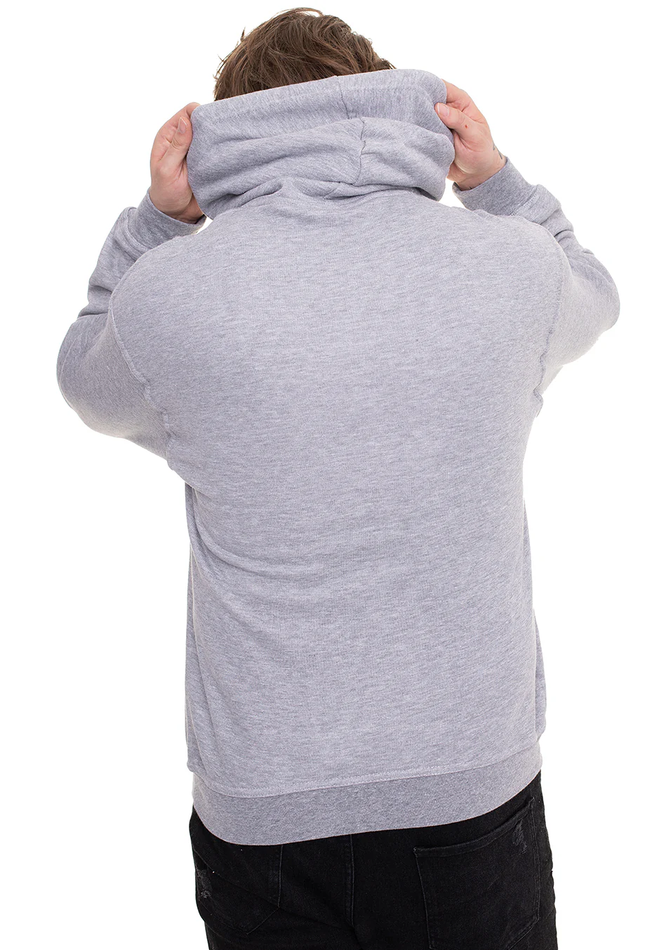 Atticus - Brand Logo Heather Grey - Hoodie - Image 2
