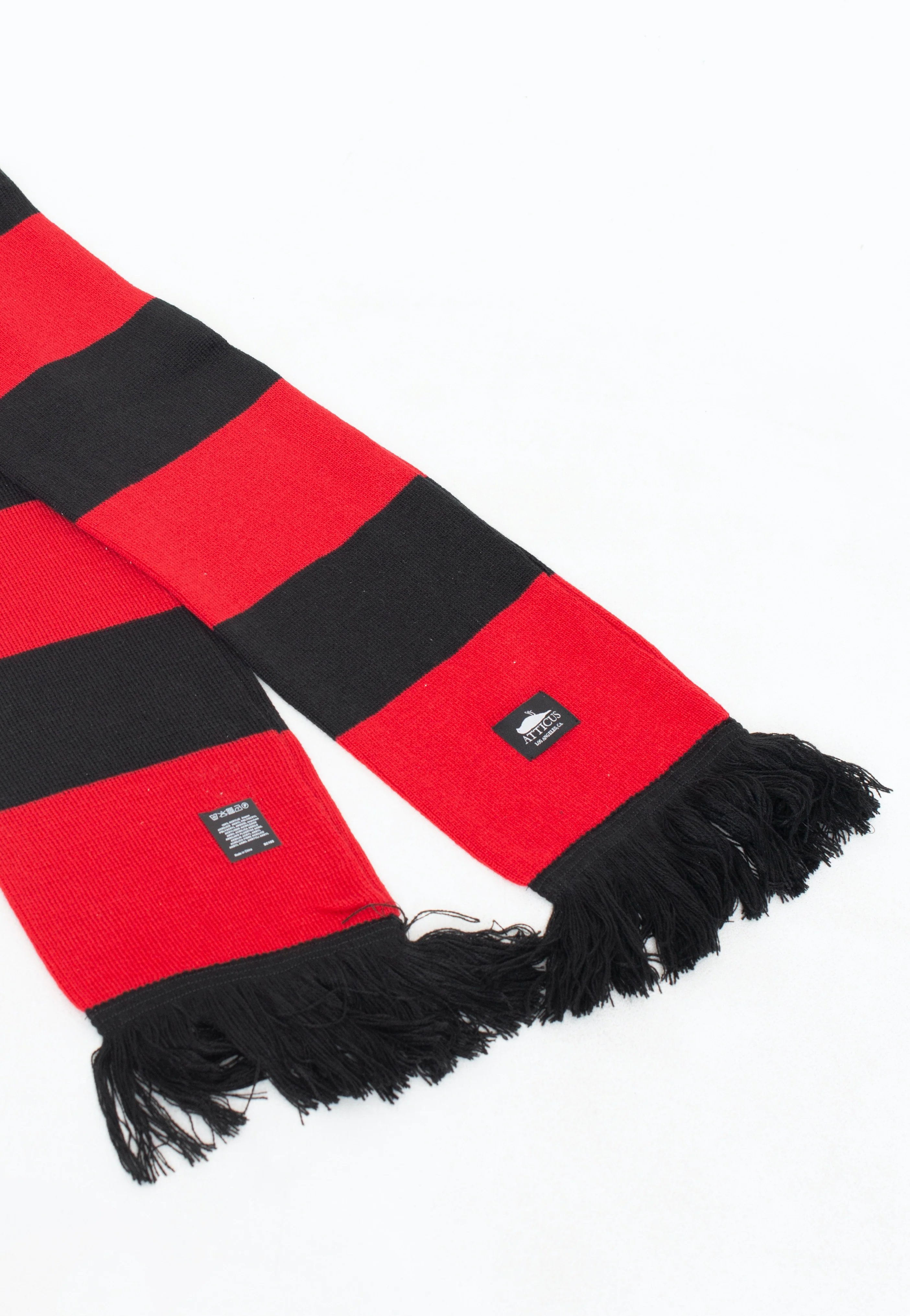 Atticus - Huston Black/Red - Scarf - Image 4
