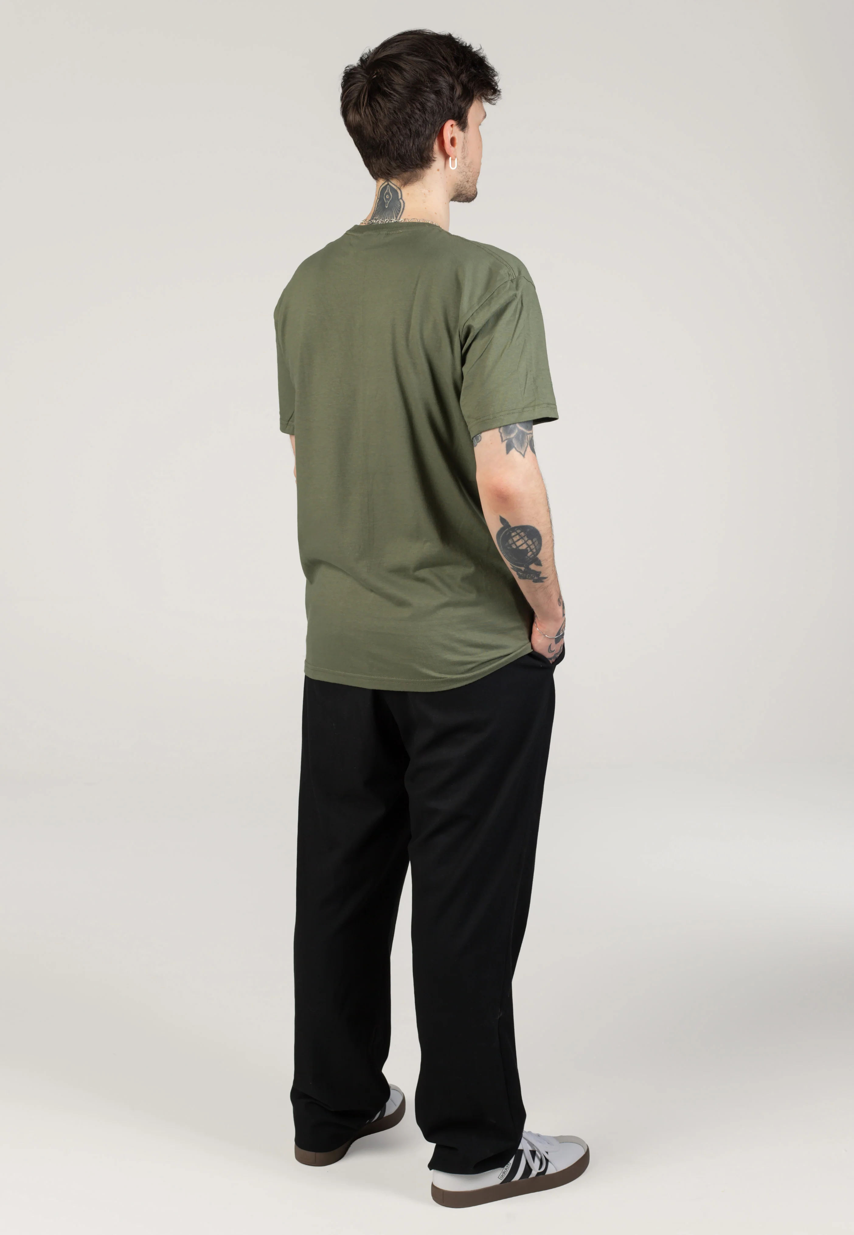 Spiral Military Green - T-Shirt - Image 6
