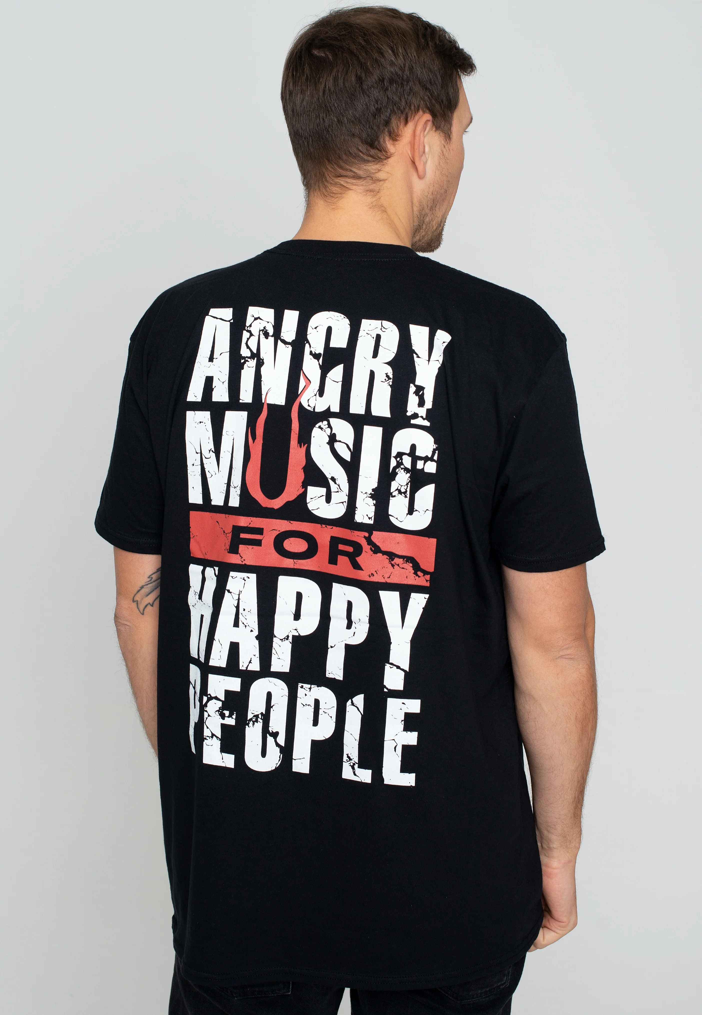 August Burns Red - Angry Music For Happy People - T-Shirt - Image 4