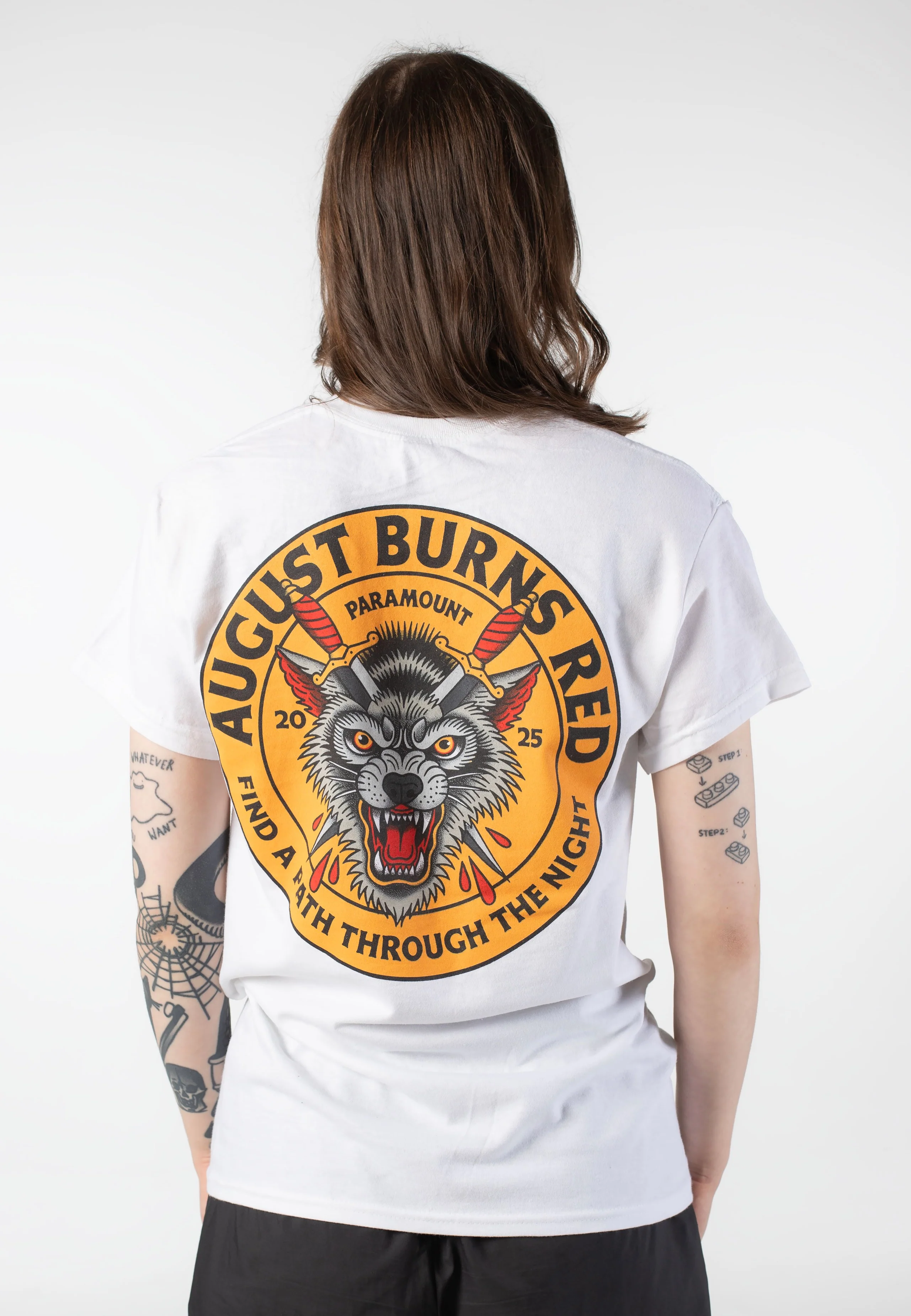 August Burns Red - Paramount Wolf White - T-Shirt - Image 7