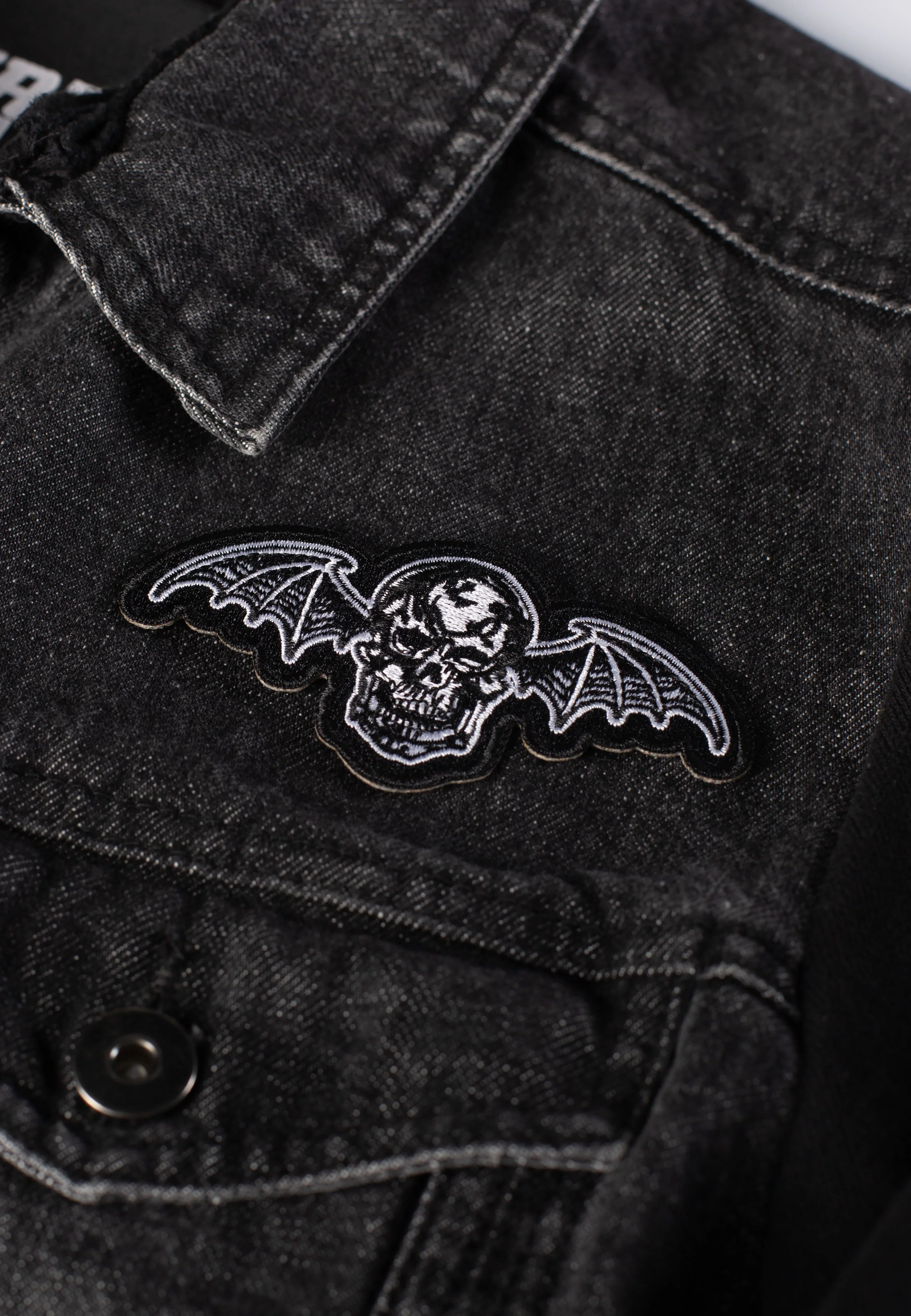 Avenged Sevenfold - Deathbat Cut-Out - Patch - Image 2