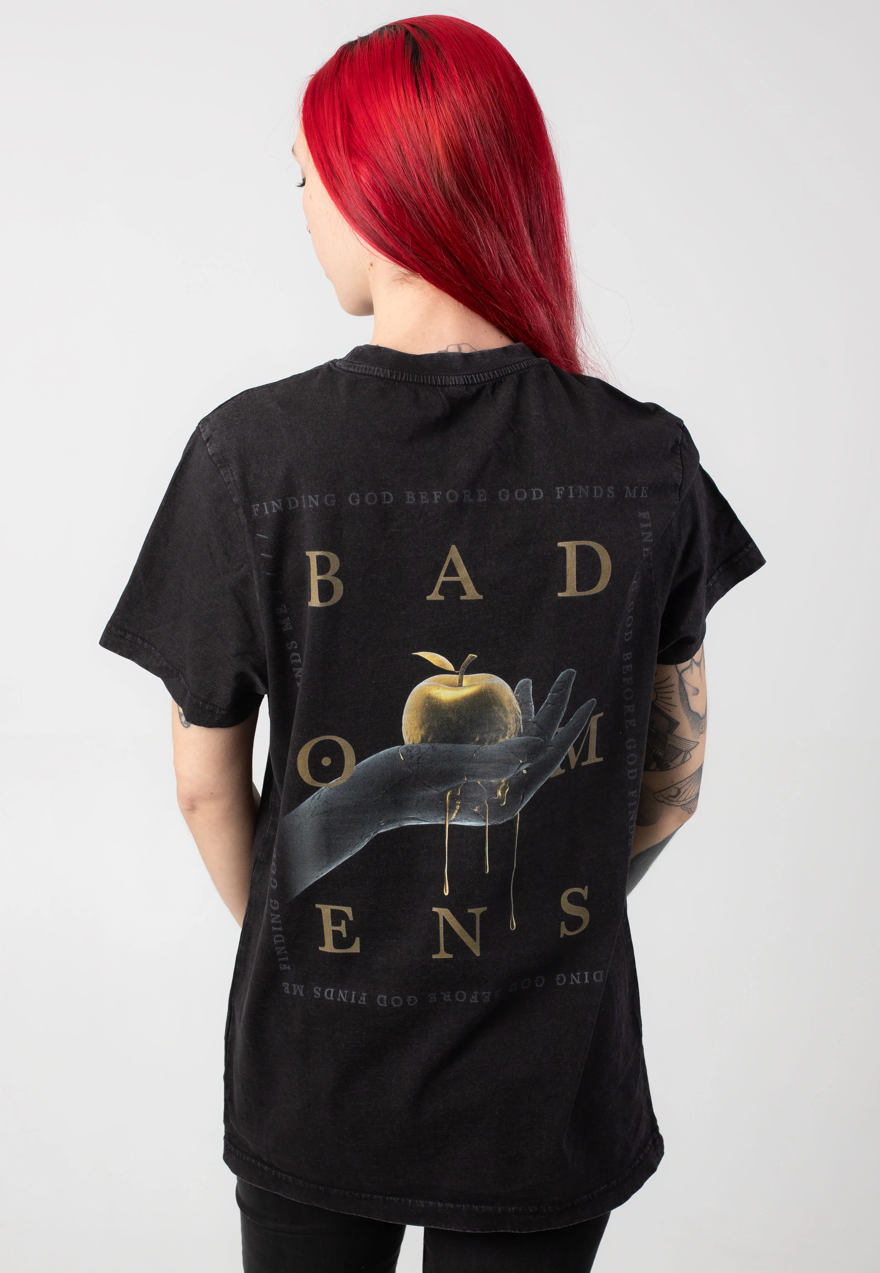 Bad Omens - Apple Crown Acid Washed - T-Shirt - Image 8