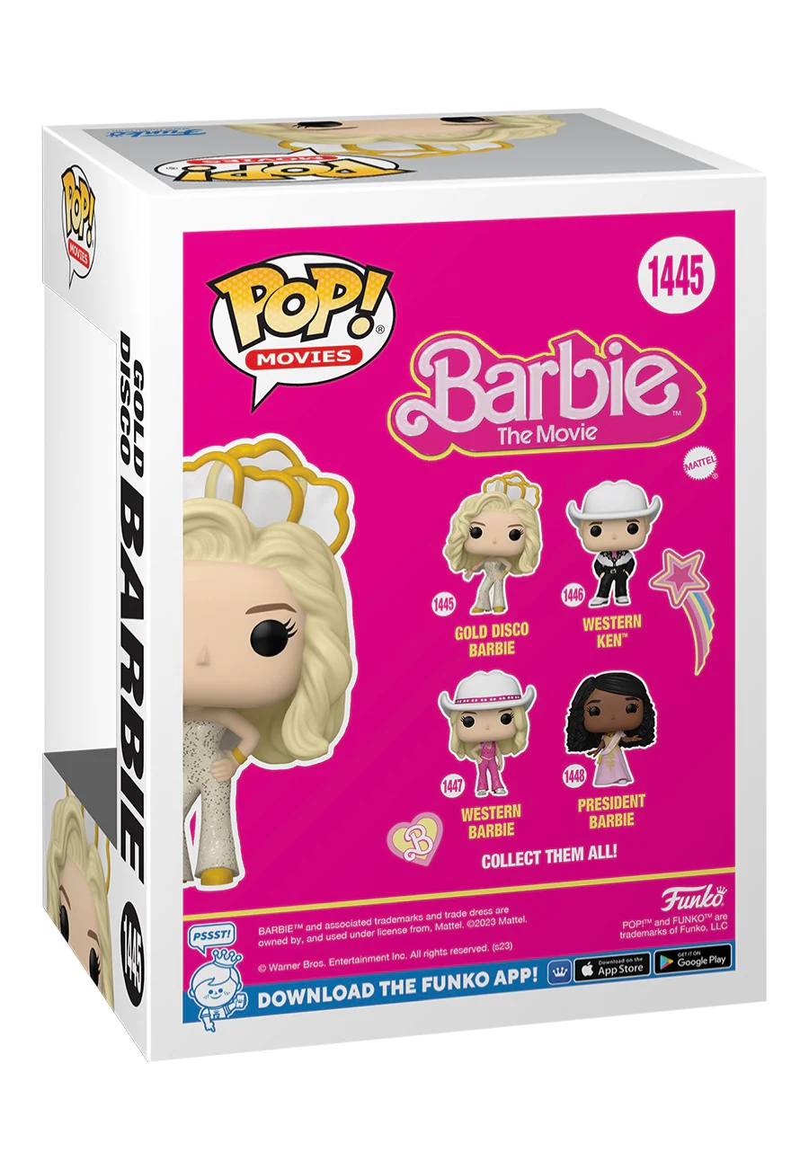 Barbie - Gold Disco Barbie POP! Vinyl - Funko Pop - Image 3