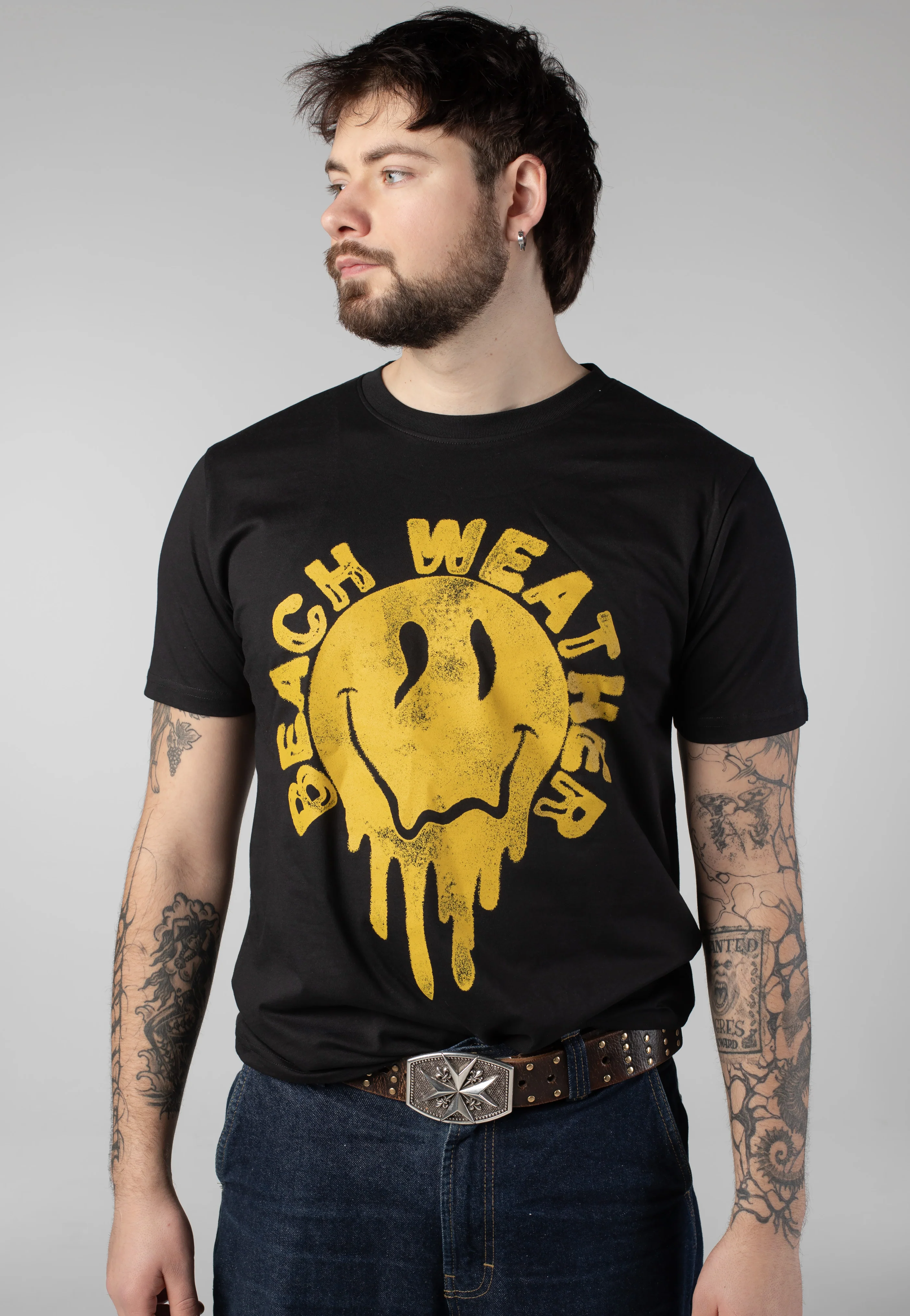 Beach Weather - Smiley - T-Shirt - Image 3