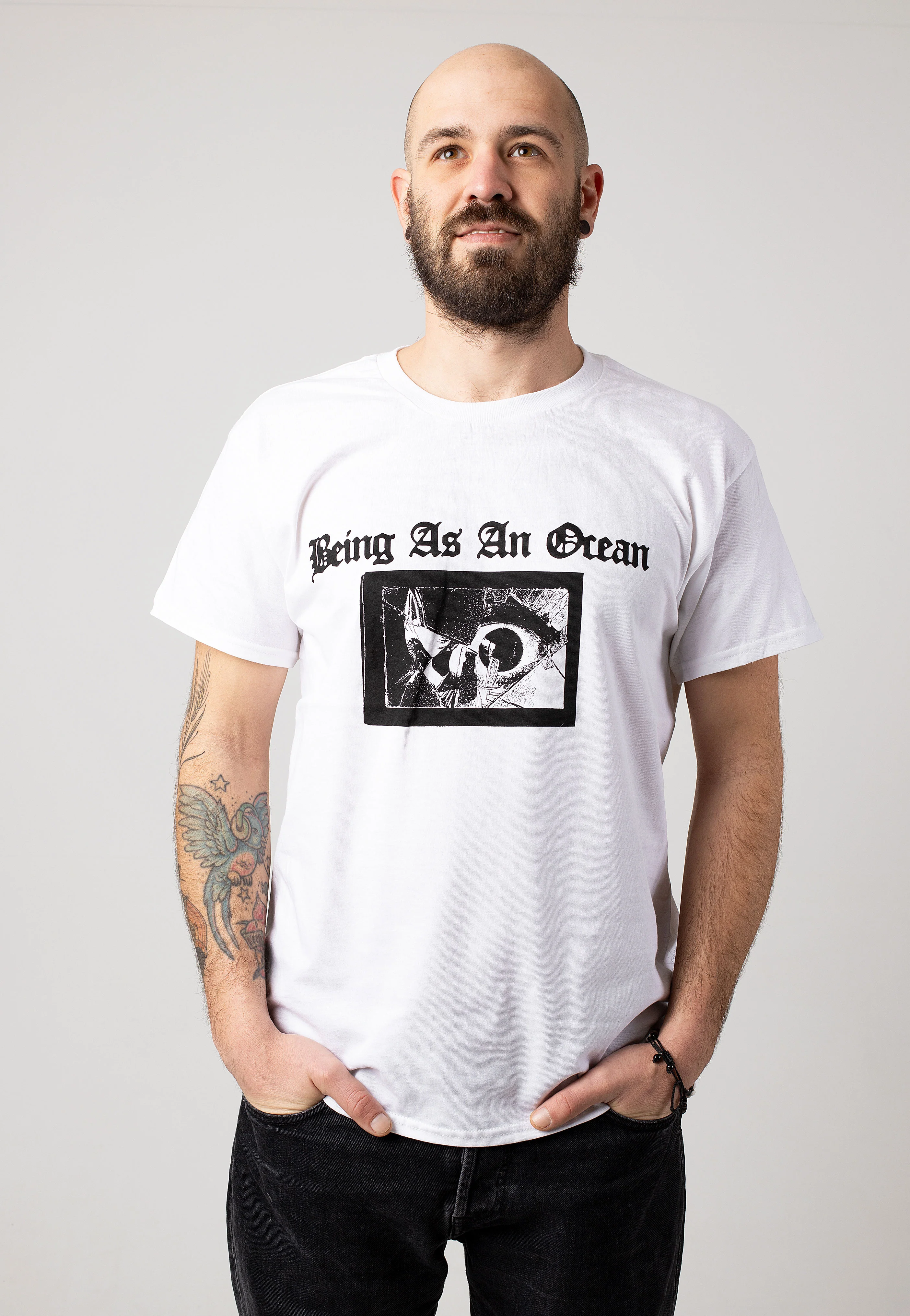 Being As An Ocean - Eye TV White - T-Shirt - Image 3