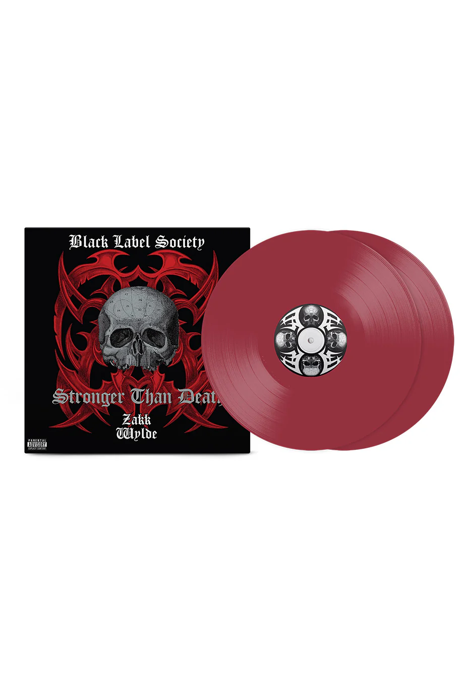 Black Label Sociaty - Stronger Than Death Magenta - Colored 2 Vinyl