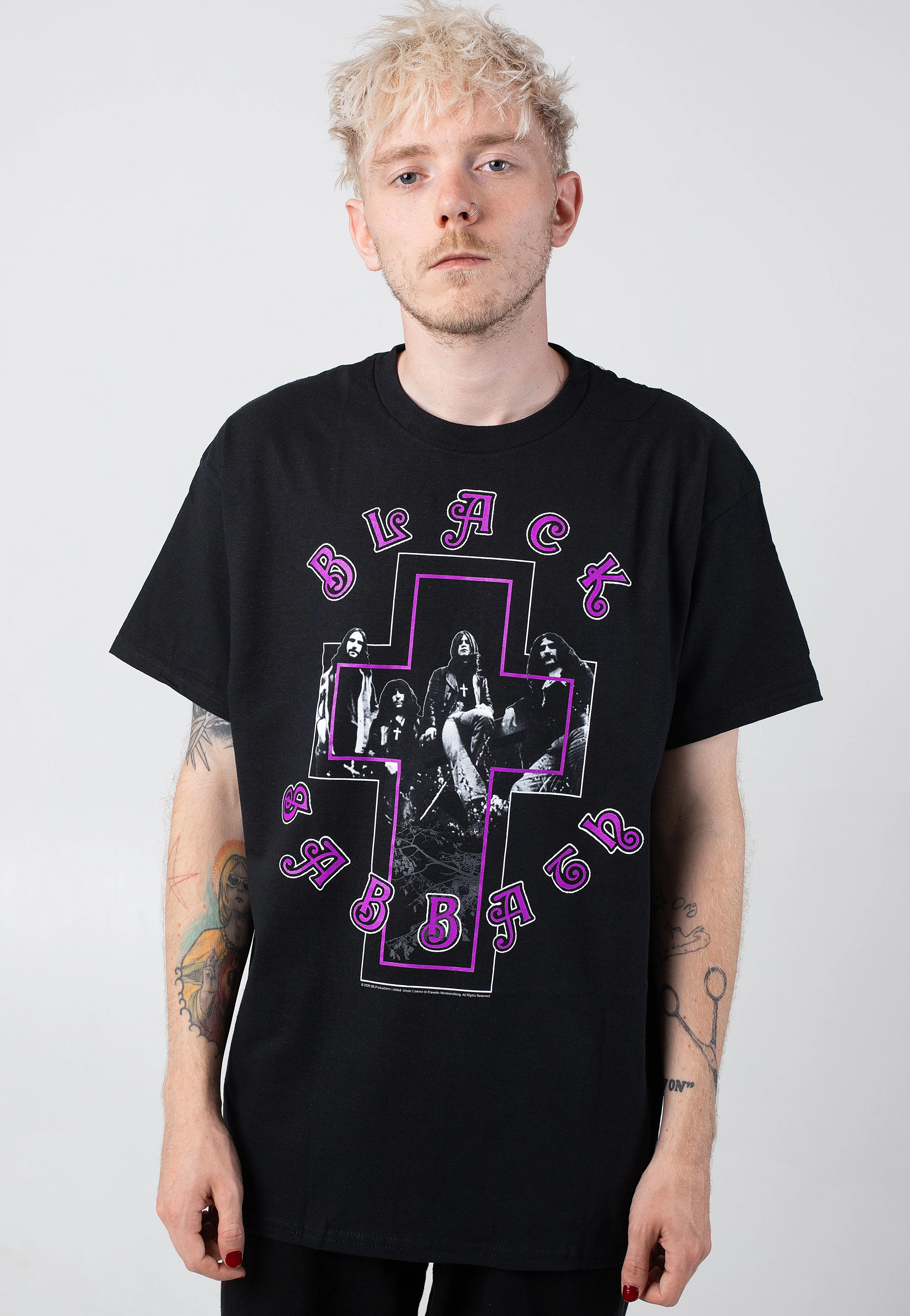 Black Sabbath - Crucifix Band - T-Shirt - Image 3