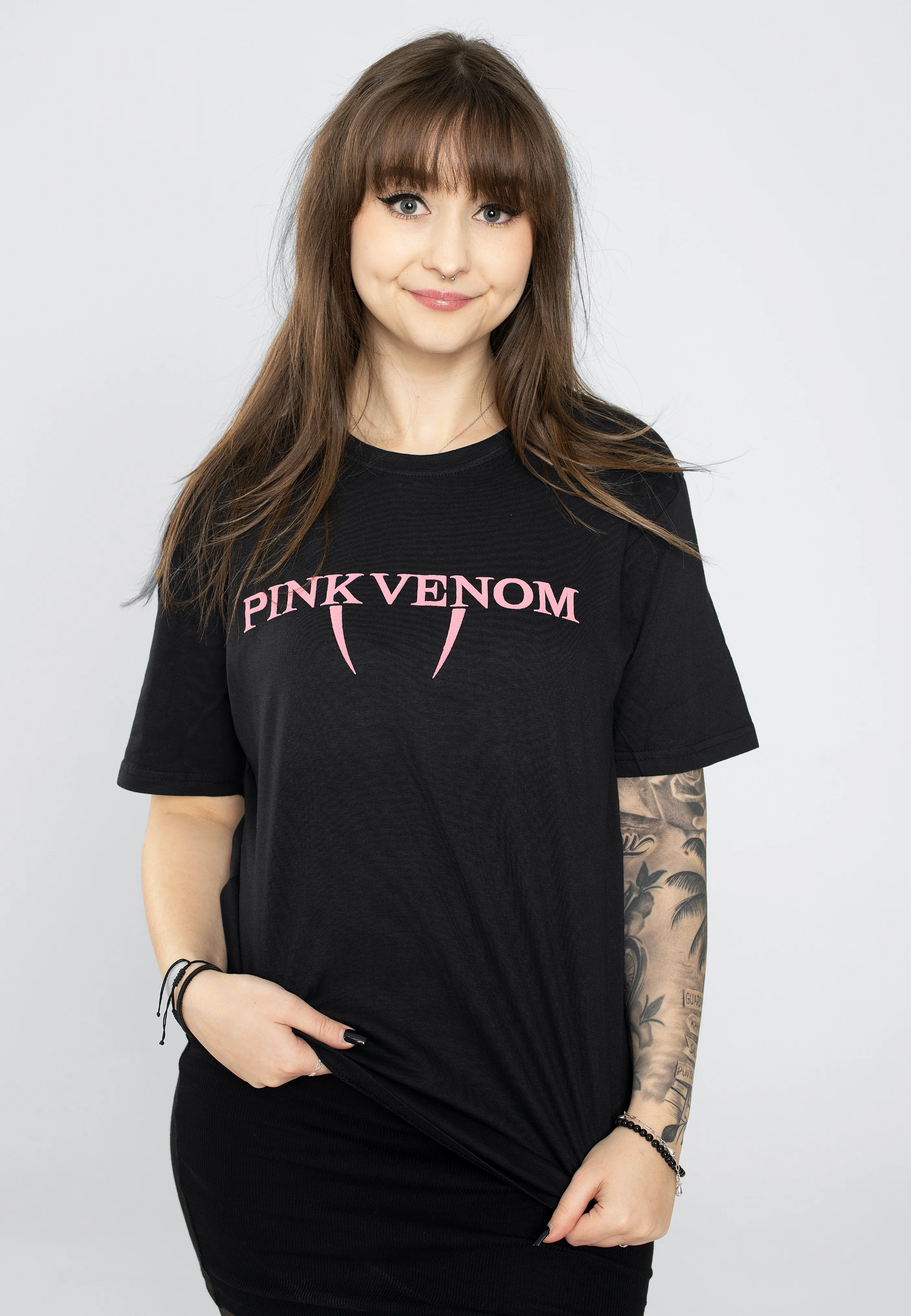 Blackpink - Pink Venom Logo - T-Shirt - Image 5