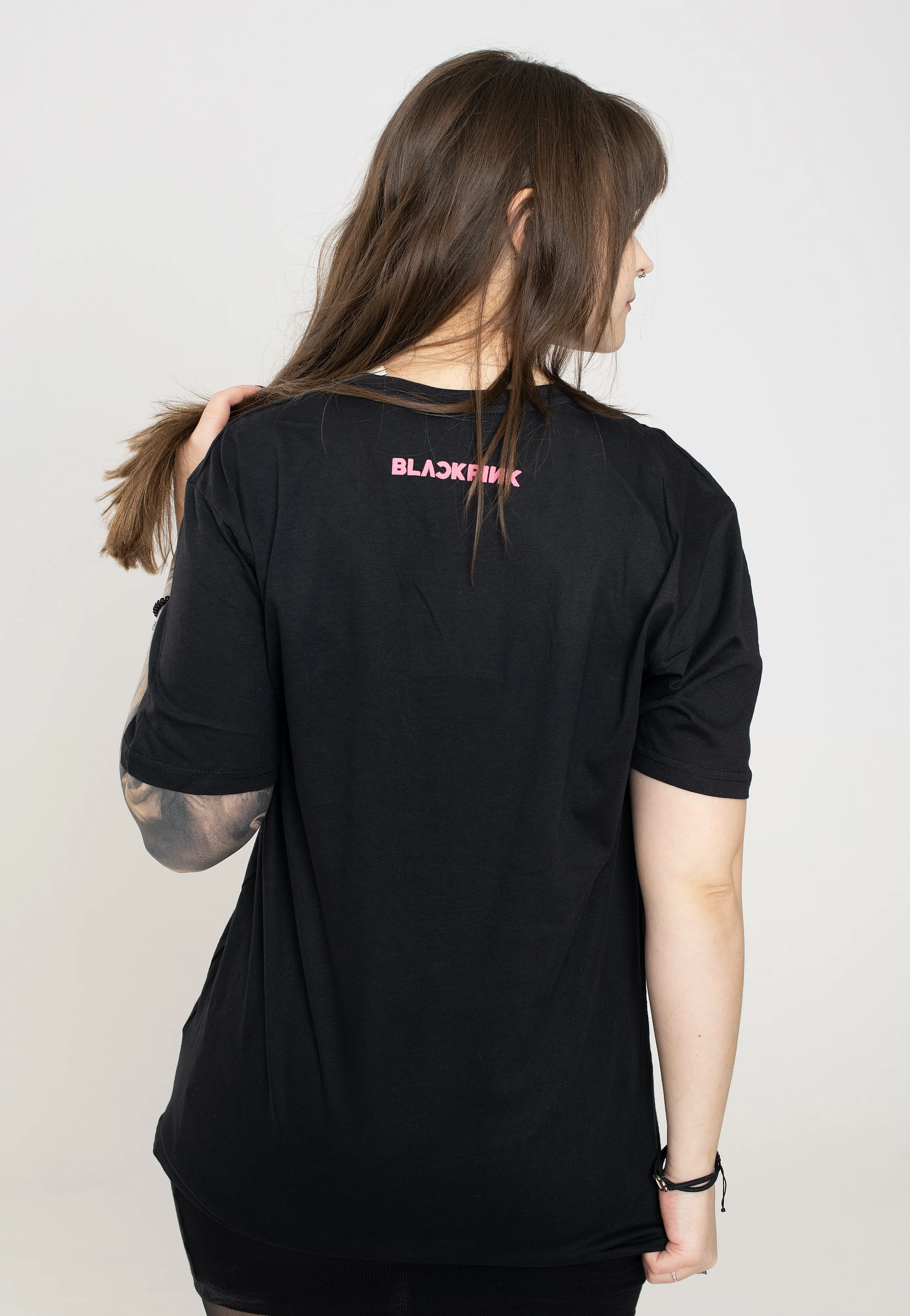 Blackpink - Pink Venom Logo - T-Shirt - Image 6