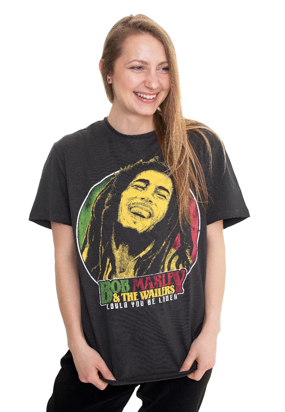 Bob Marley - Will You Be Loved Charcoal - T-Shirt - Image 5