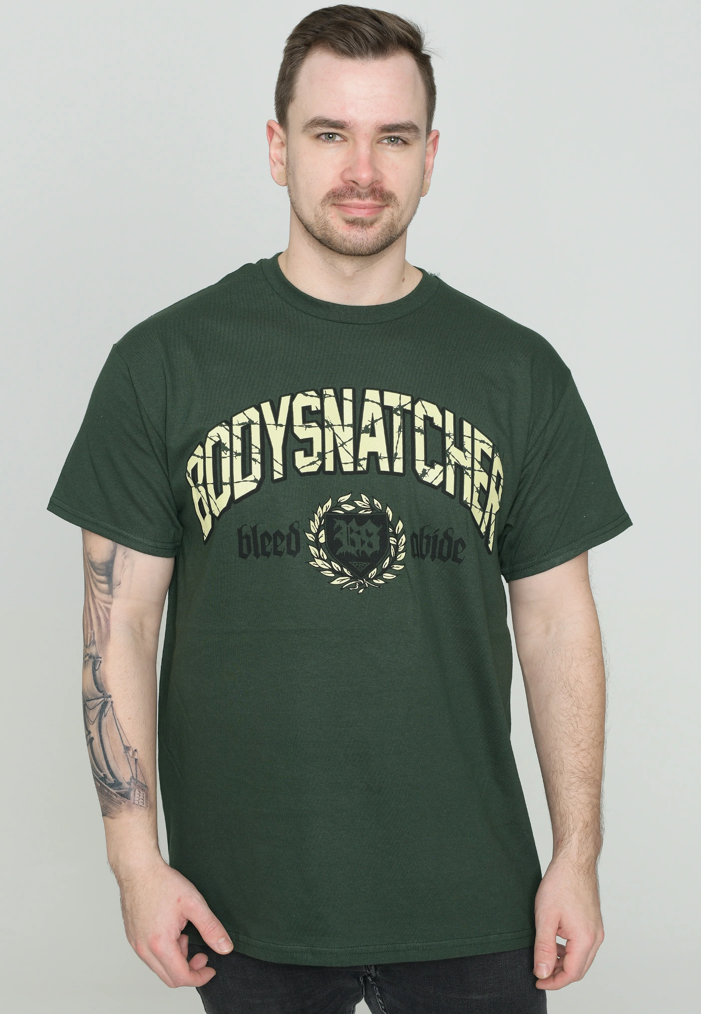 Bodysnatcher - Collegiate Forest Green - T-Shirt - Image 3