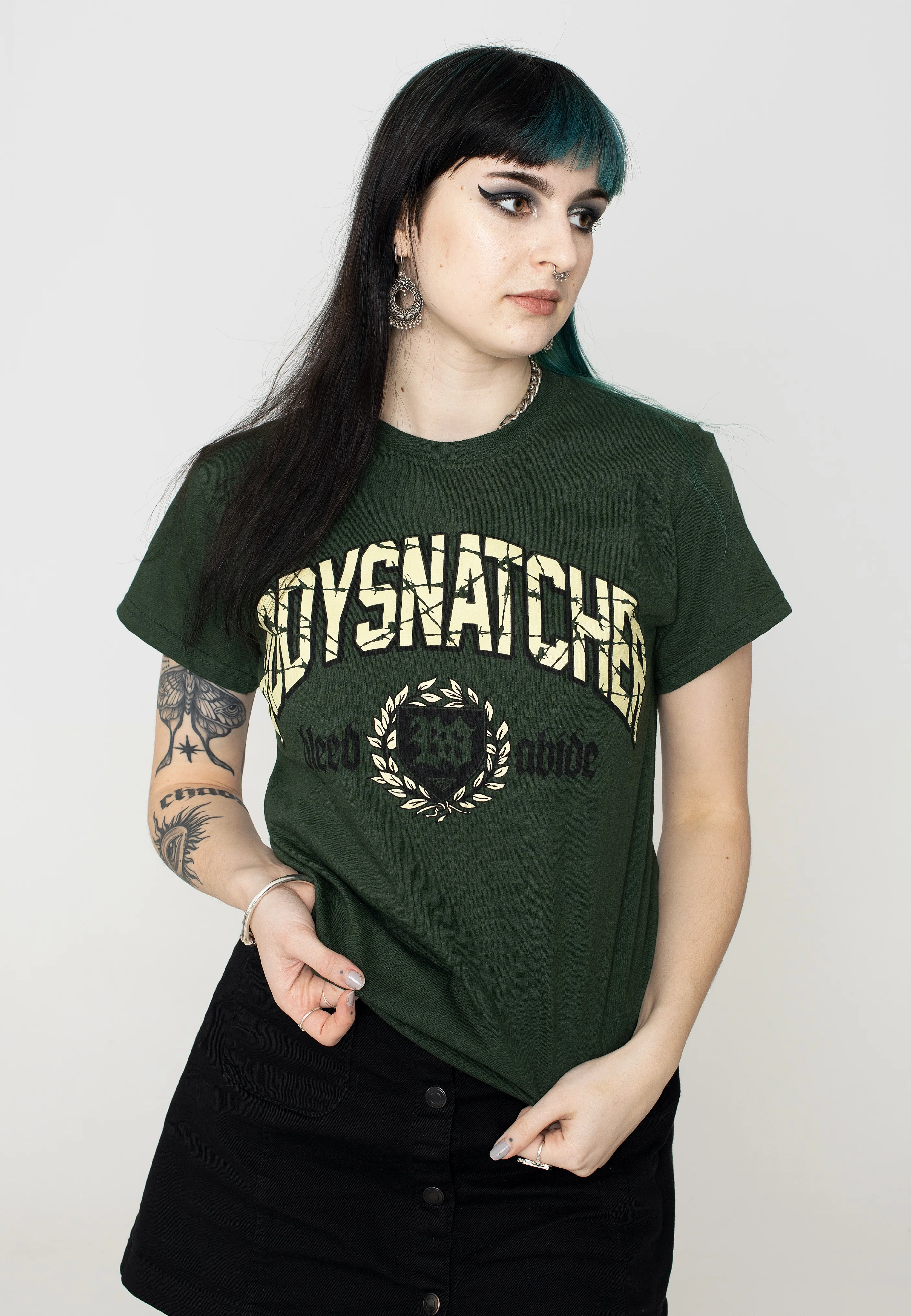 Bodysnatcher - Collegiate Forest Green - T-Shirt - Image 5