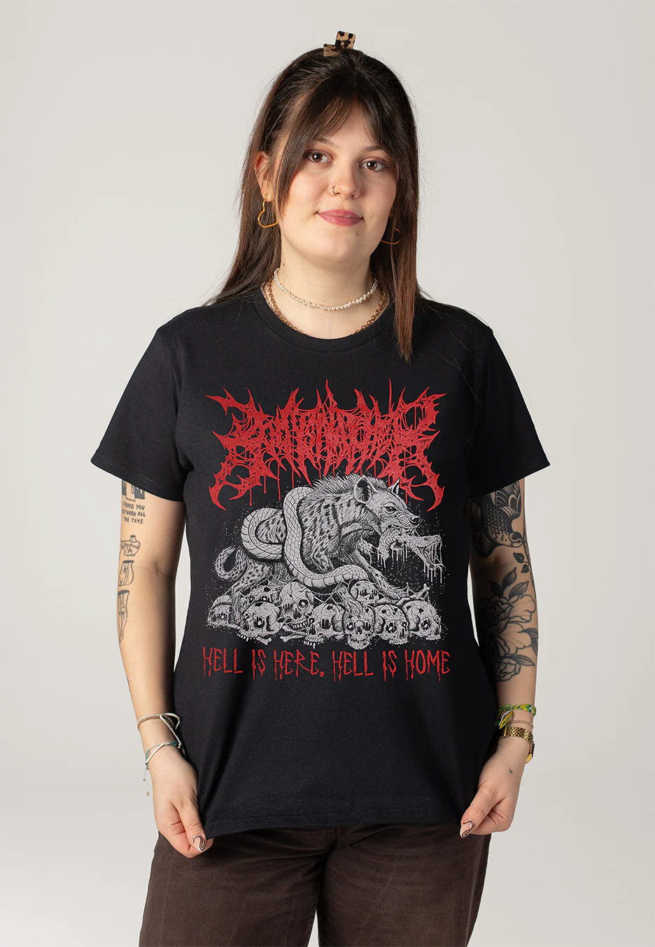 Bodysnatcher - Hyena - T-Shirt - Image 5