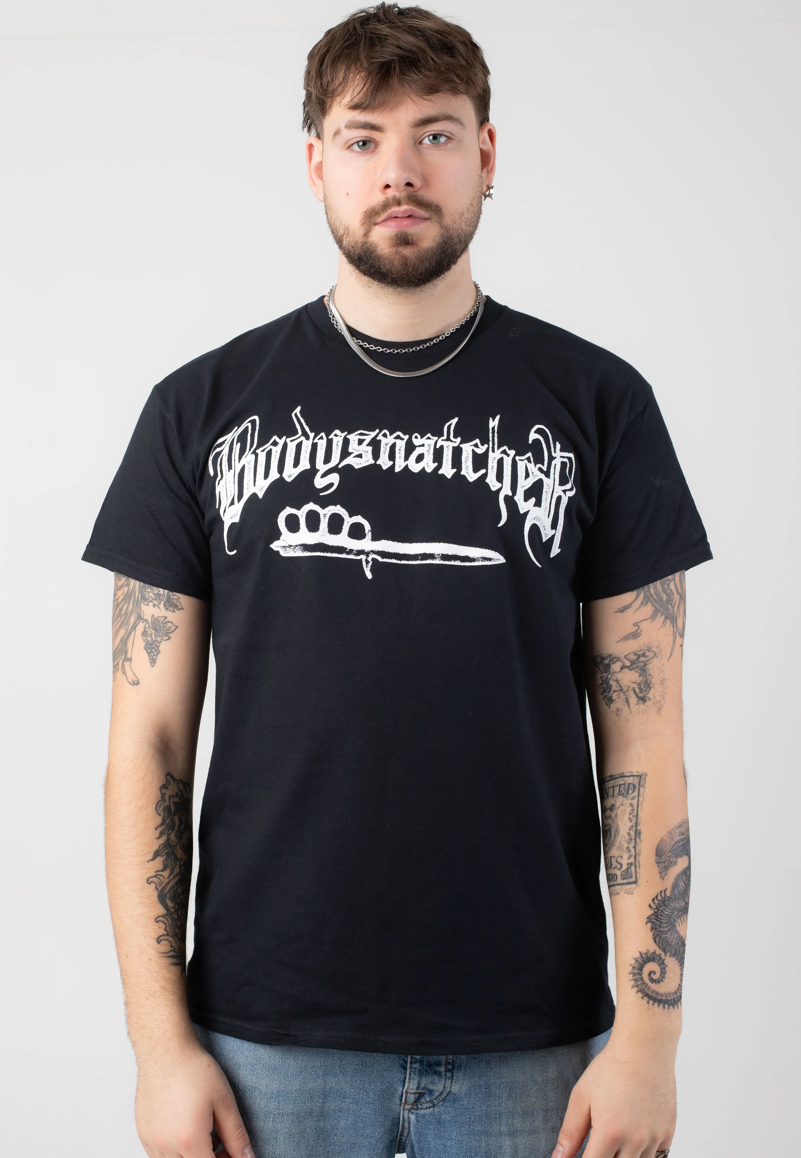 Bodysnatcher - Tattoo Trench Knife Vile Conduct - T-Shirt - Image 3